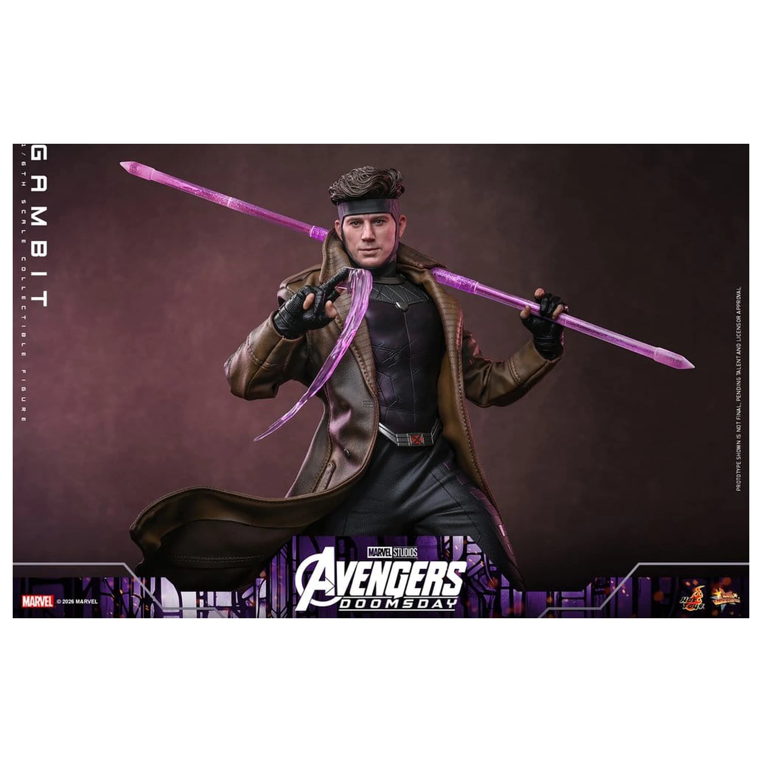 Avengers: Doomsday Movie Masterpiece akční figurka 1/6 Gambit 31 cm fotografii produktu