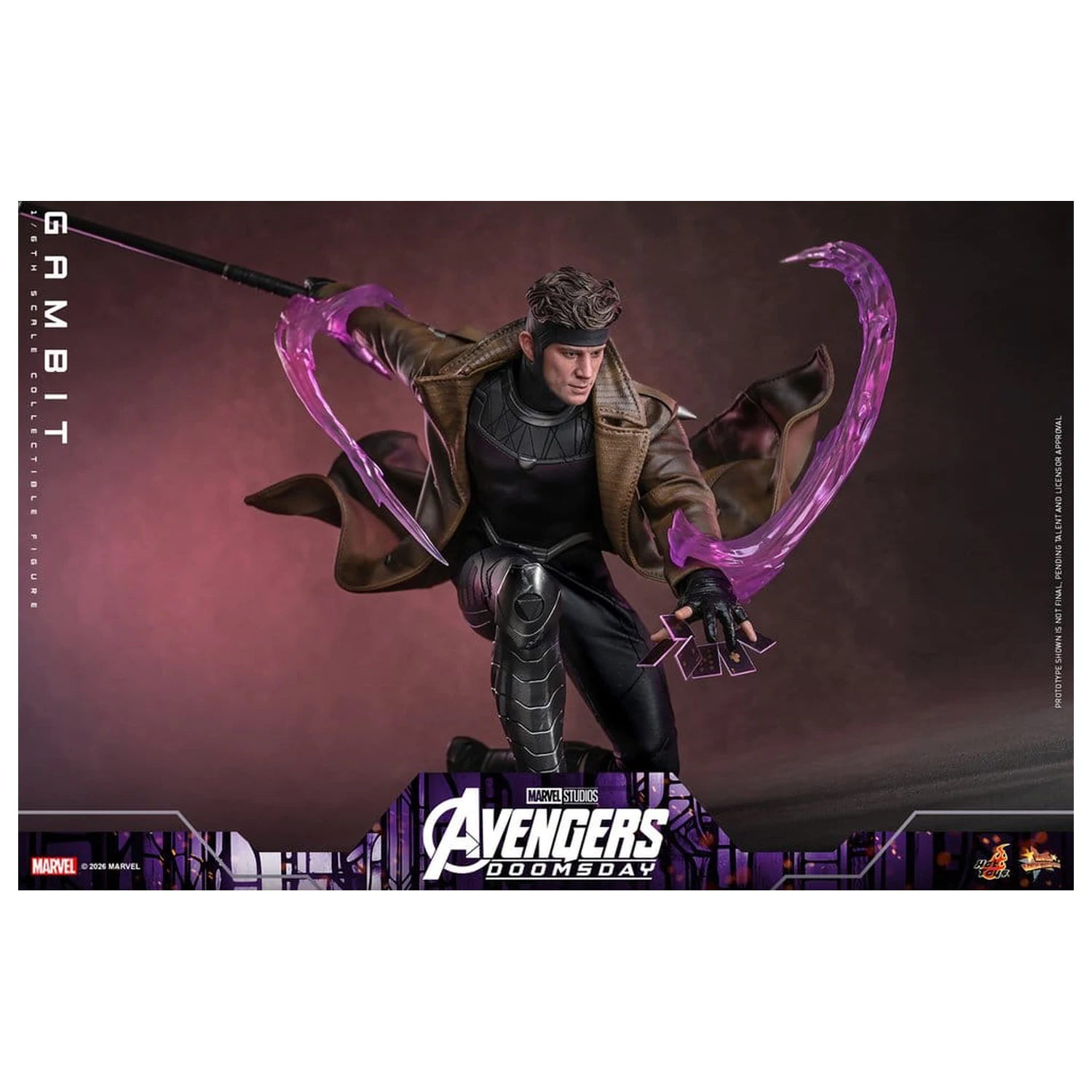 Avengers: Doomsday Movie Masterpiece akční figurka 1/6 Gambit 31 cm fotografii produktu