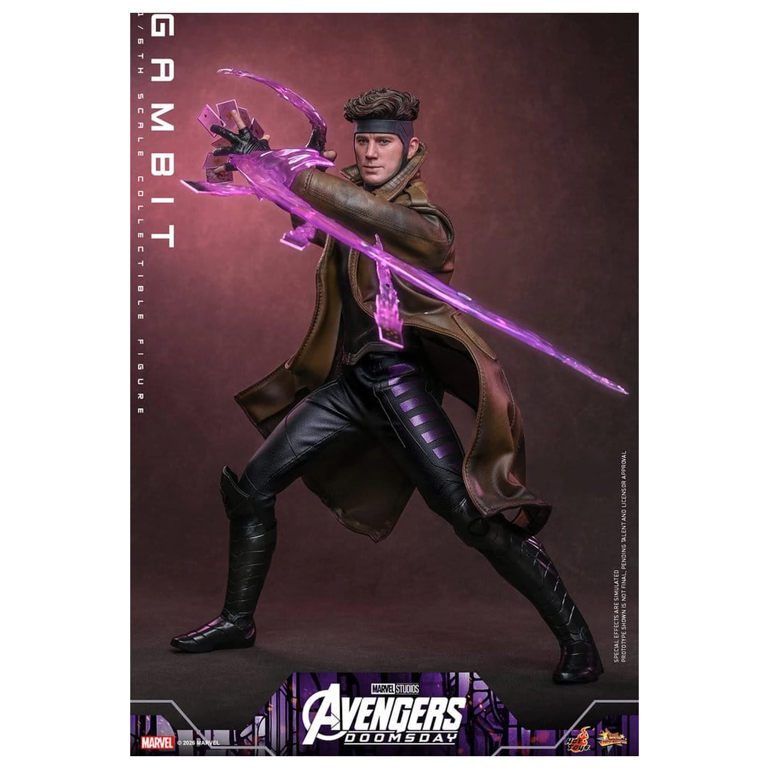 Avengers: Doomsday Movie Masterpiece akční figurka 1/6 Gambit 31 cm fotografii produktu