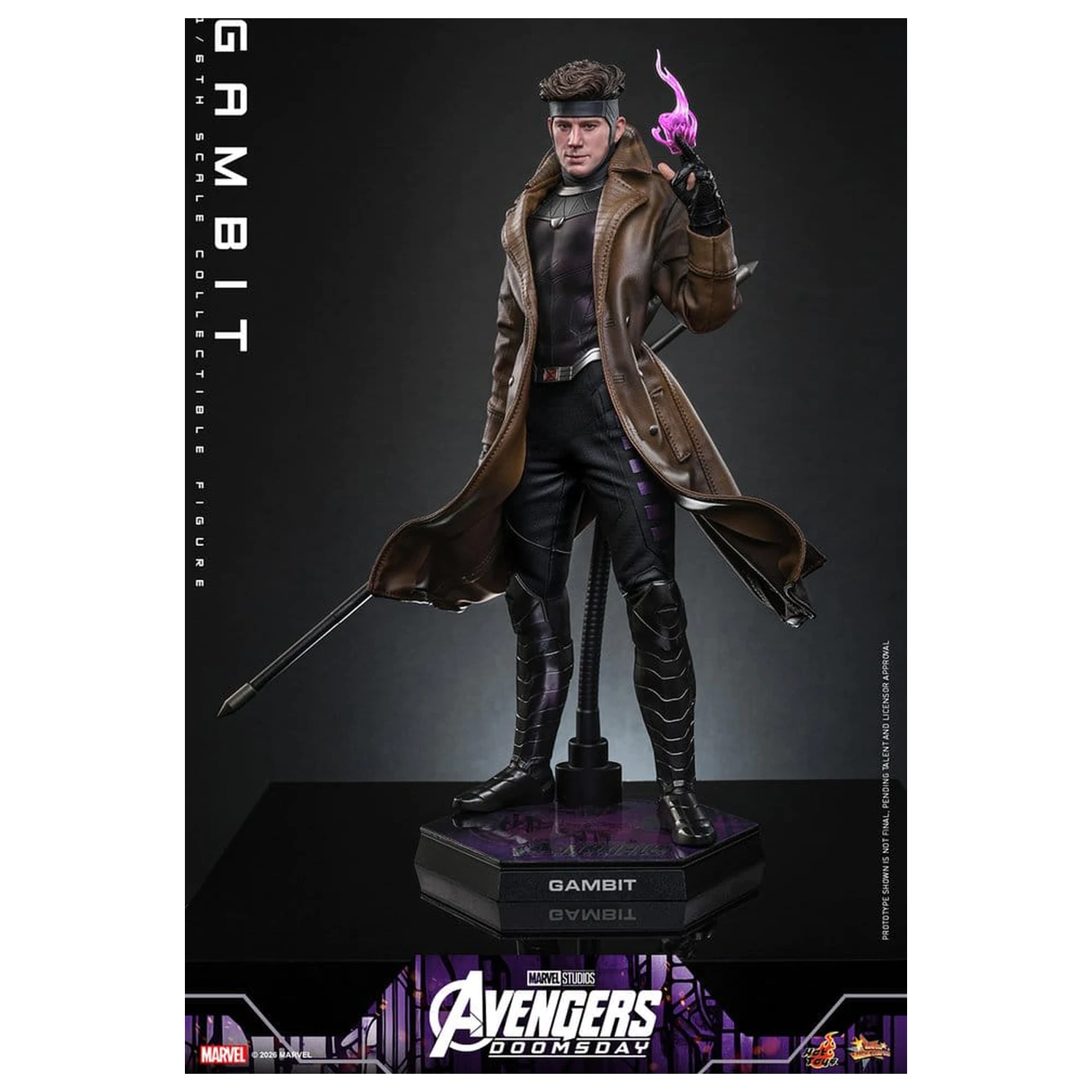 Avengers: Doomsday Movie Masterpiece akční figurka 1/6 Gambit 31 cm fotografii produktu