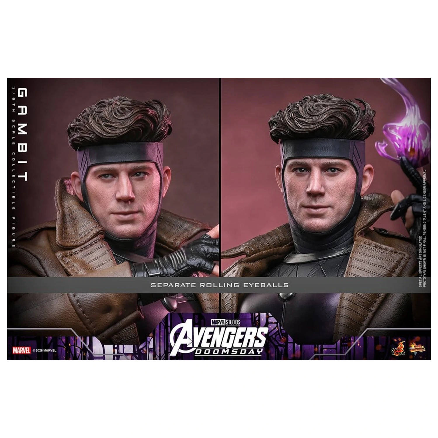 Avengers: Doomsday Movie Masterpiece akční figurka 1/6 Gambit 31 cm fotografii produktu