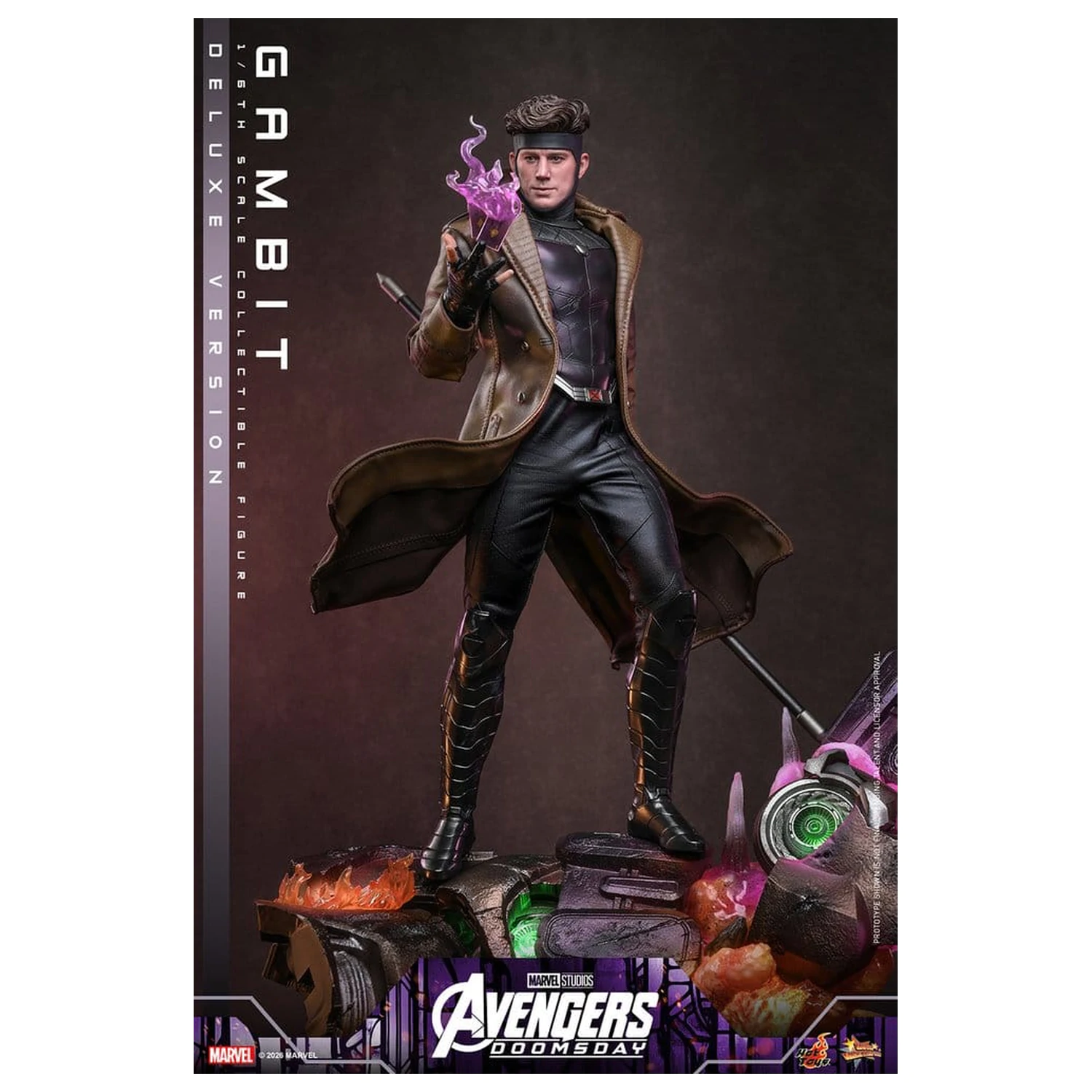 Avengers: Doomsday Movie Masterpiece akční figurka 1/6 Gambit (Deluxe Version) 31 cm fotografii produktu