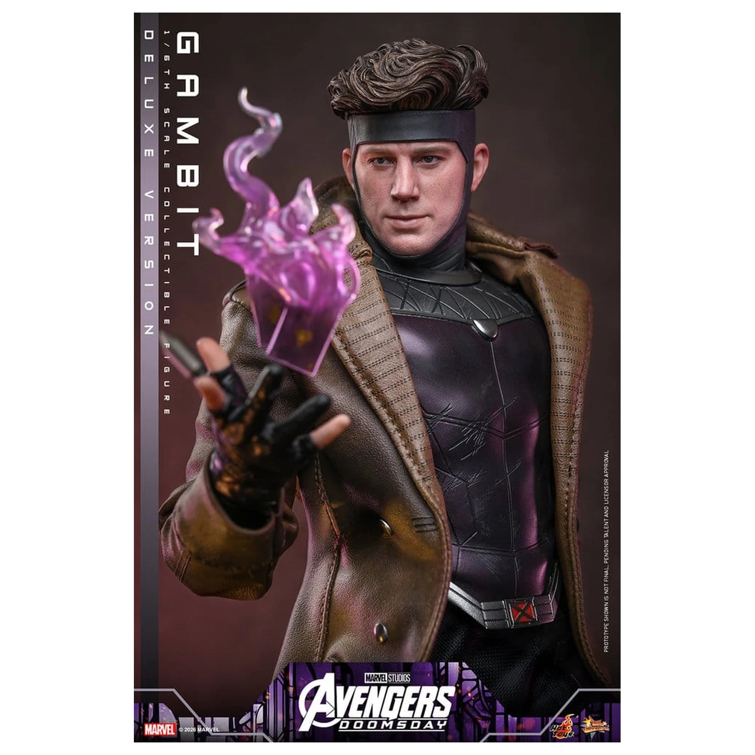 Avengers: Doomsday Movie Masterpiece akční figurka 1/6 Gambit (Deluxe Version) 31 cm fotografii produktu