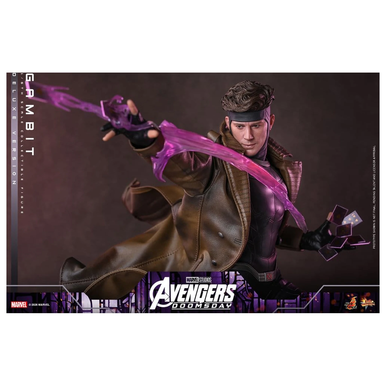Avengers: Doomsday Movie Masterpiece akční figurka 1/6 Gambit (Deluxe Version) 31 cm fotografii produktu