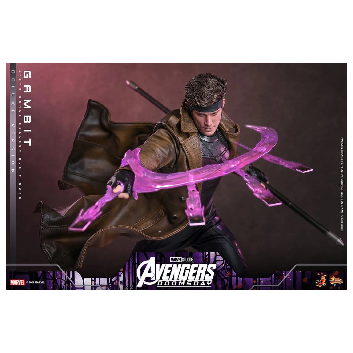 Avengers: Doomsday Movie Masterpiece akční figurka 1/6 Gambit (Deluxe Version) 31 cm fotografii produktu