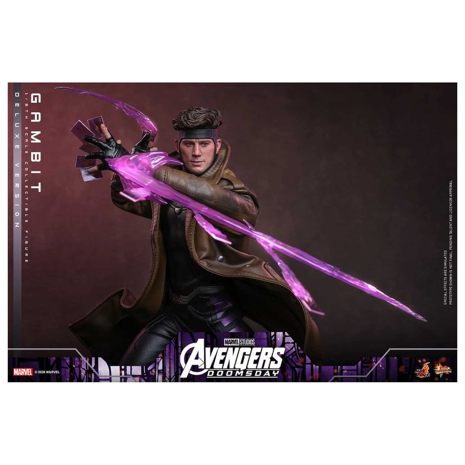 Avengers: Doomsday Movie Masterpiece akční figurka 1/6 Gambit (Deluxe Version) 31 cm fotografii produktu