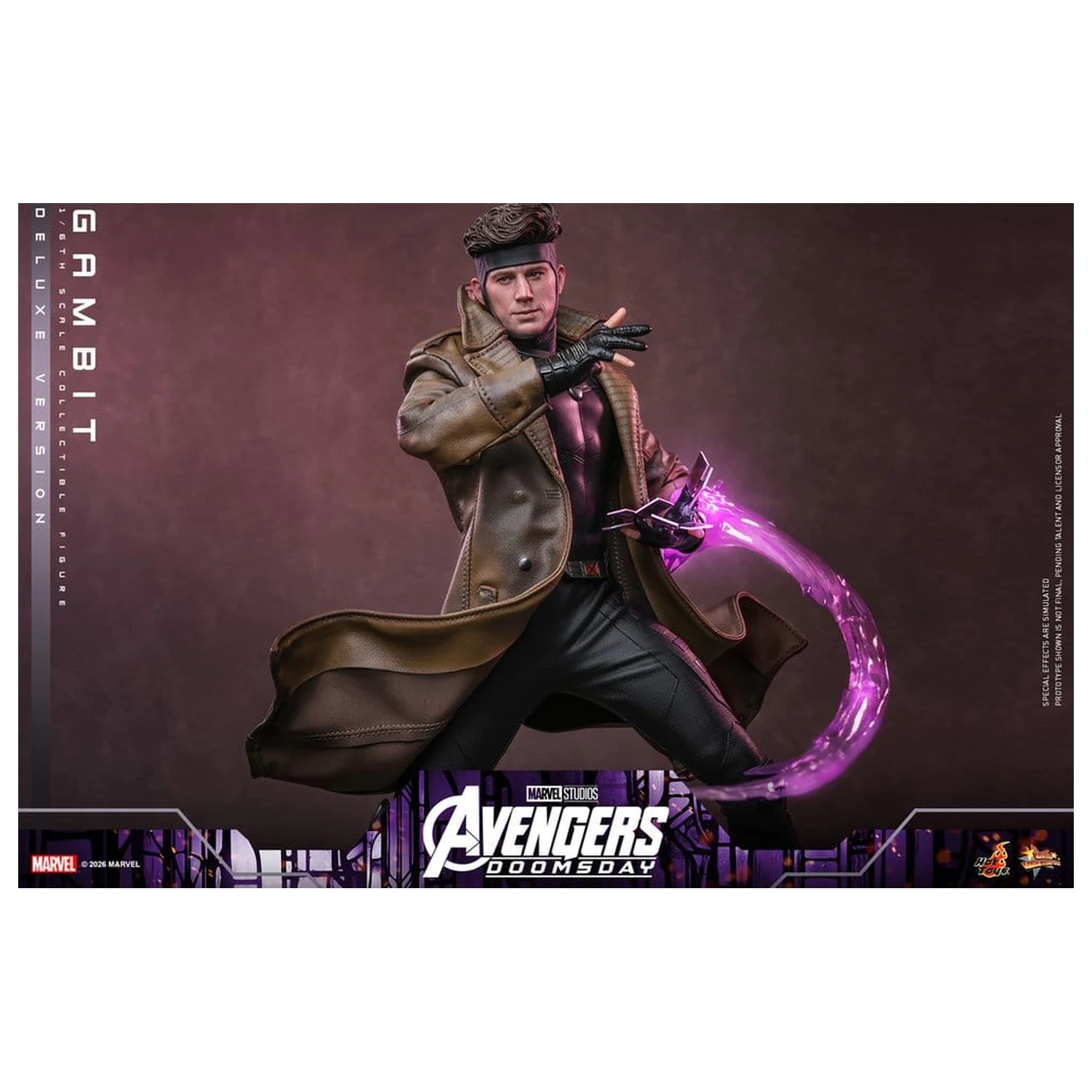 Avengers: Doomsday Movie Masterpiece akční figurka 1/6 Gambit (Deluxe Version) 31 cm fotografii produktu
