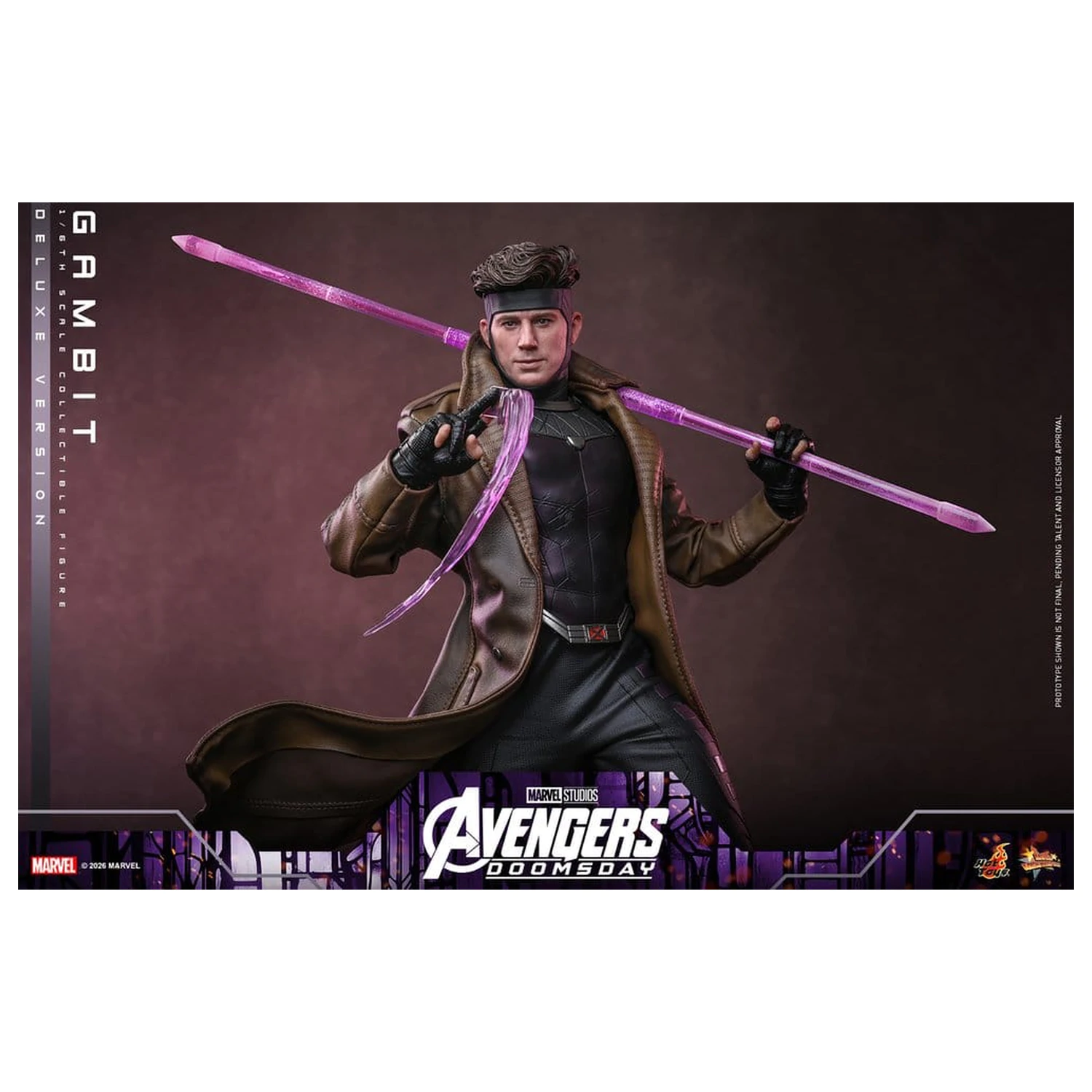 Avengers: Doomsday Movie Masterpiece akční figurka 1/6 Gambit (Deluxe Version) 31 cm fotografii produktu