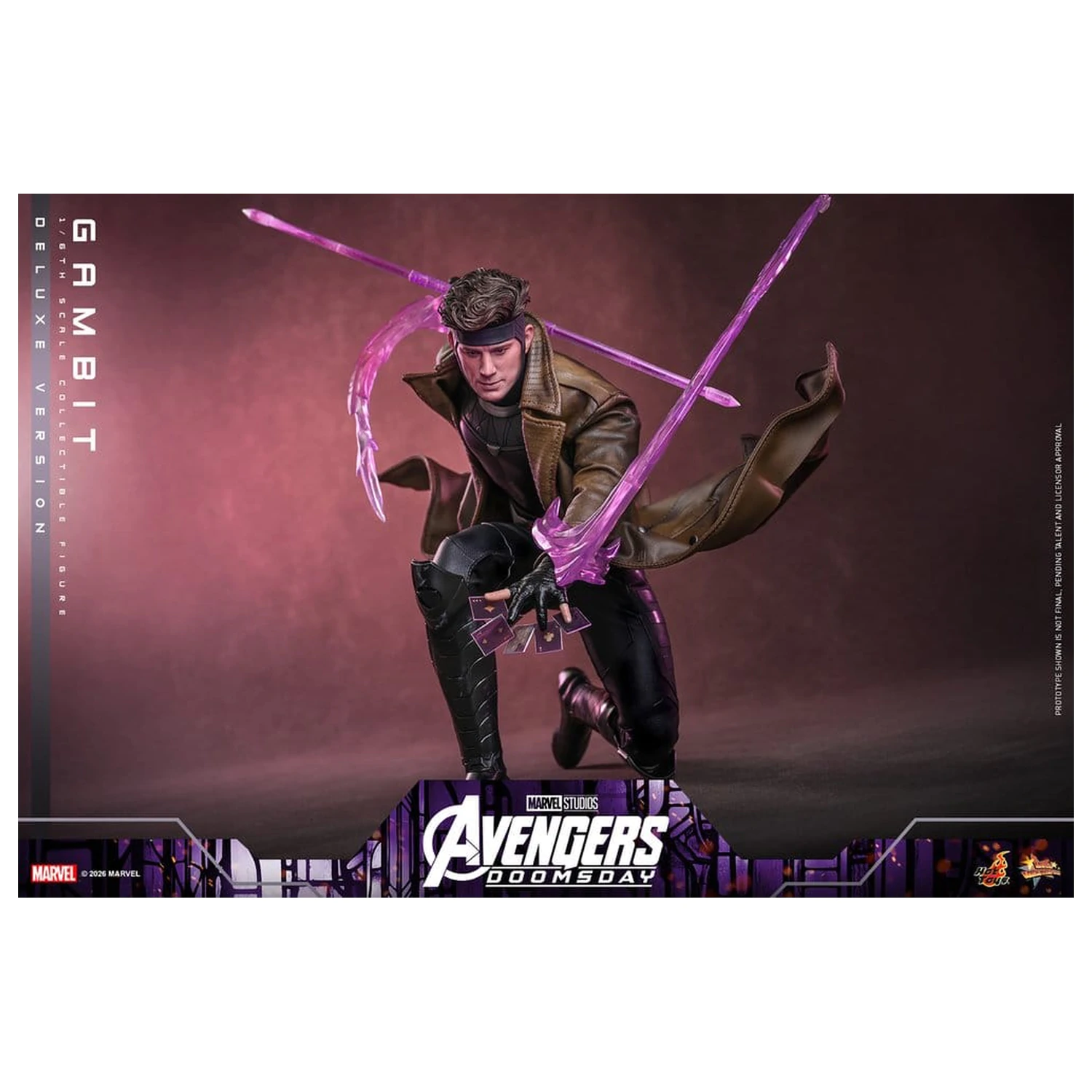 Avengers: Doomsday Movie Masterpiece akční figurka 1/6 Gambit (Deluxe Version) 31 cm fotografii produktu