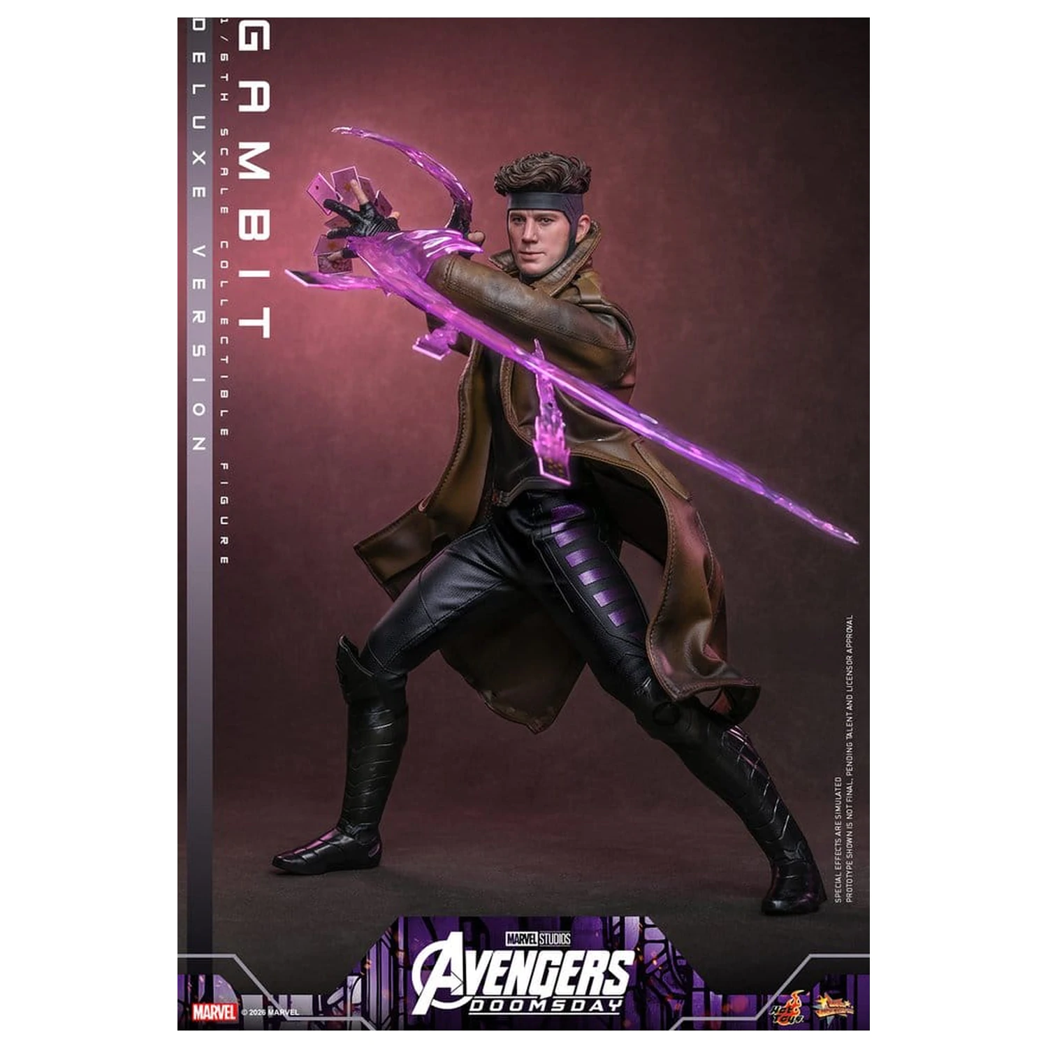 Avengers: Doomsday Movie Masterpiece akční figurka 1/6 Gambit (Deluxe Version) 31 cm fotografii produktu