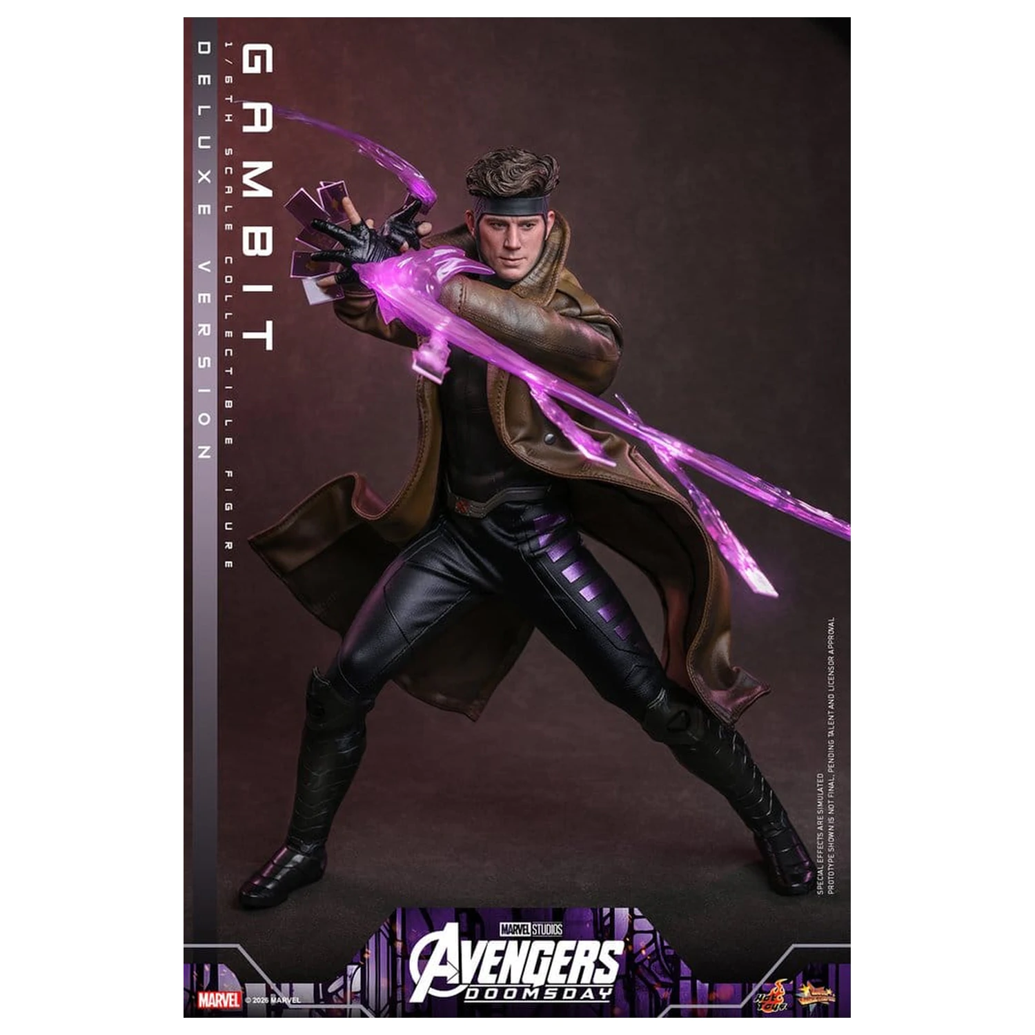 Avengers: Doomsday Movie Masterpiece akční figurka 1/6 Gambit (Deluxe Version) 31 cm fotografii produktu