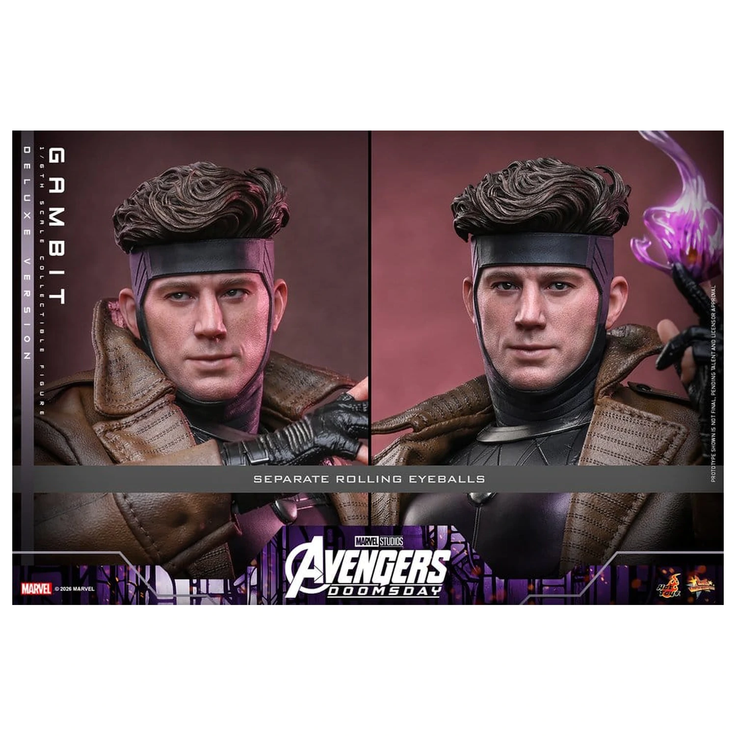 Avengers: Doomsday Movie Masterpiece akční figurka 1/6 Gambit (Deluxe Version) 31 cm fotografii produktu