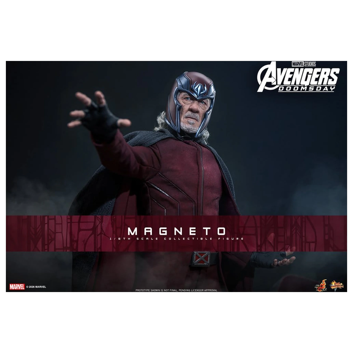 Avengers: Doomsday Movie Masterpiece akční figurka 1/6 Magneto 30 cm fotografii produktu