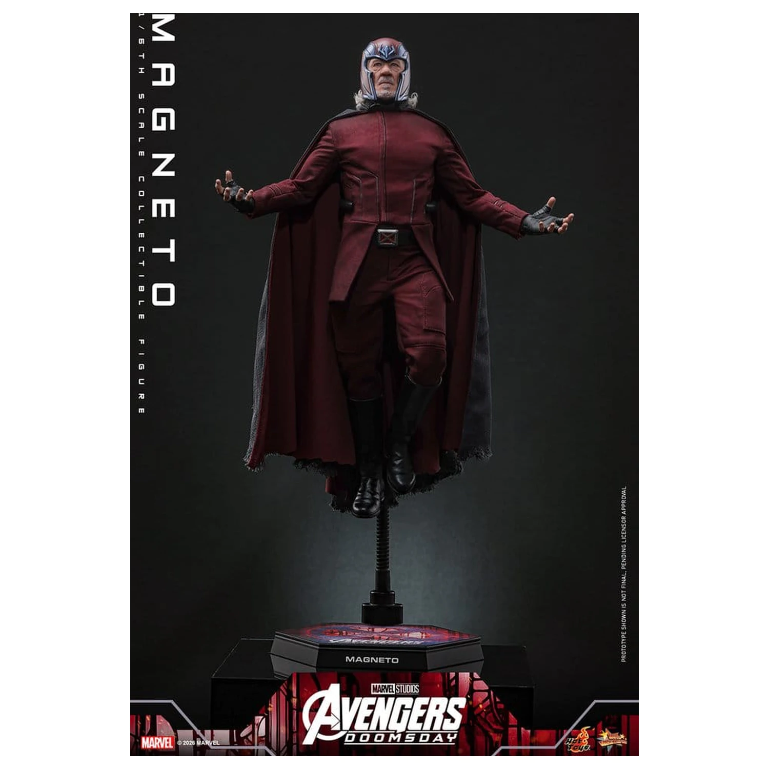 Avengers: Doomsday Movie Masterpiece akční figurka 1/6 Magneto 30 cm fotografii produktu