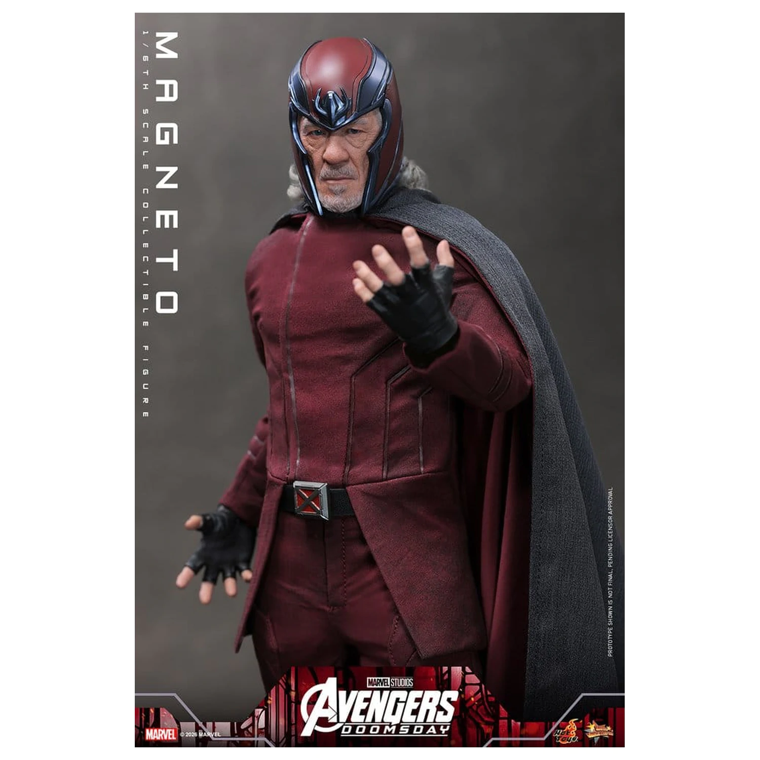 Avengers: Doomsday Movie Masterpiece akční figurka 1/6 Magneto 30 cm fotografii produktu