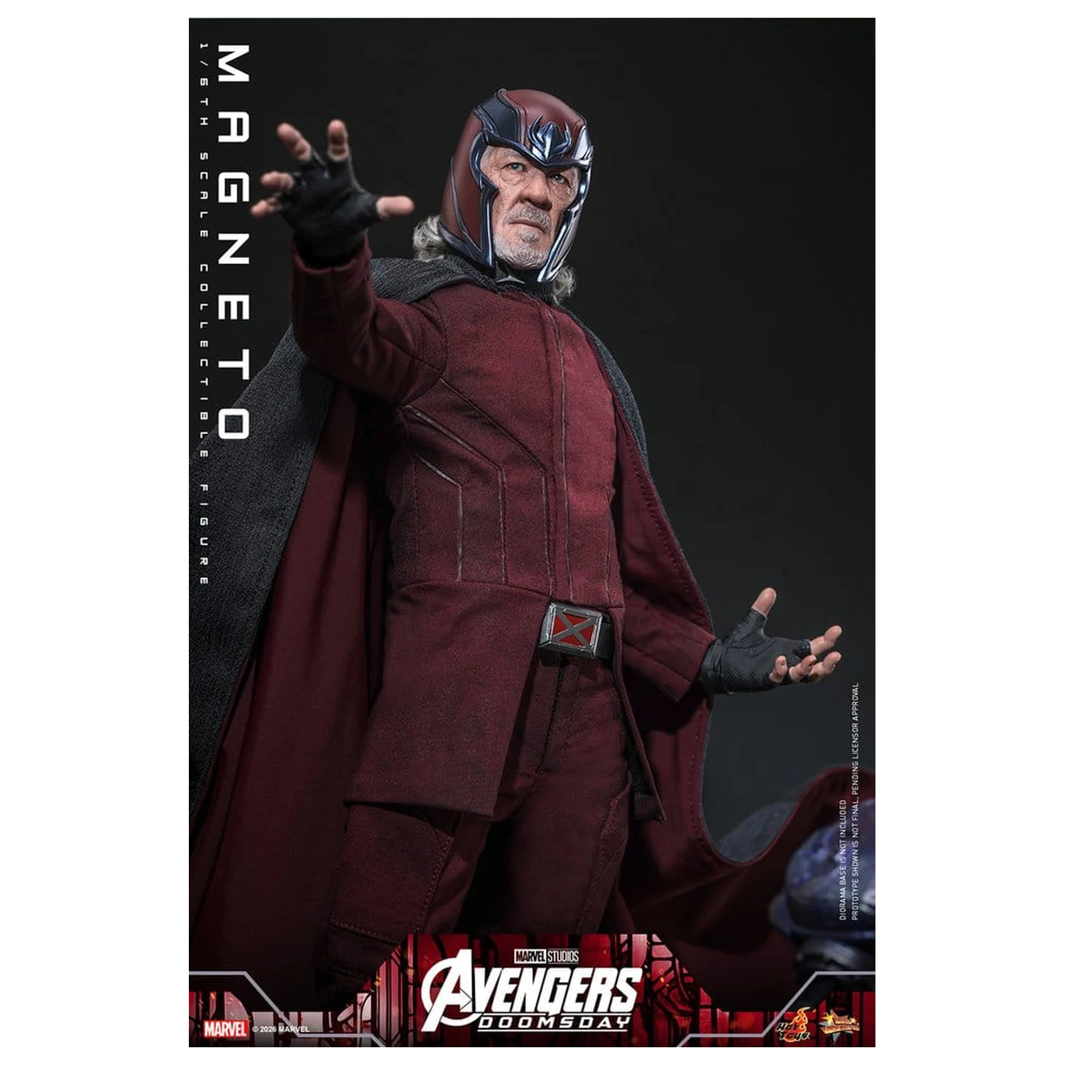 Avengers: Doomsday Movie Masterpiece akční figurka 1/6 Magneto 30 cm fotografii produktu