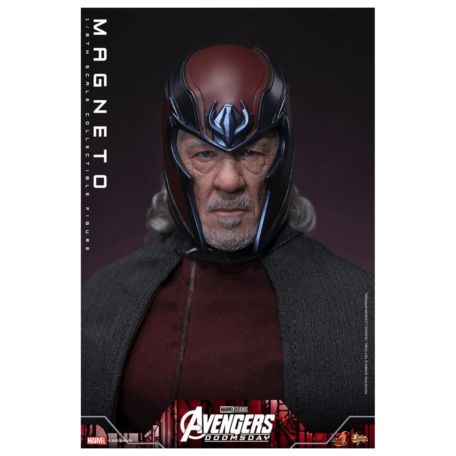 Avengers: Doomsday Movie Masterpiece akční figurka 1/6 Magneto 30 cm fotografii produktu