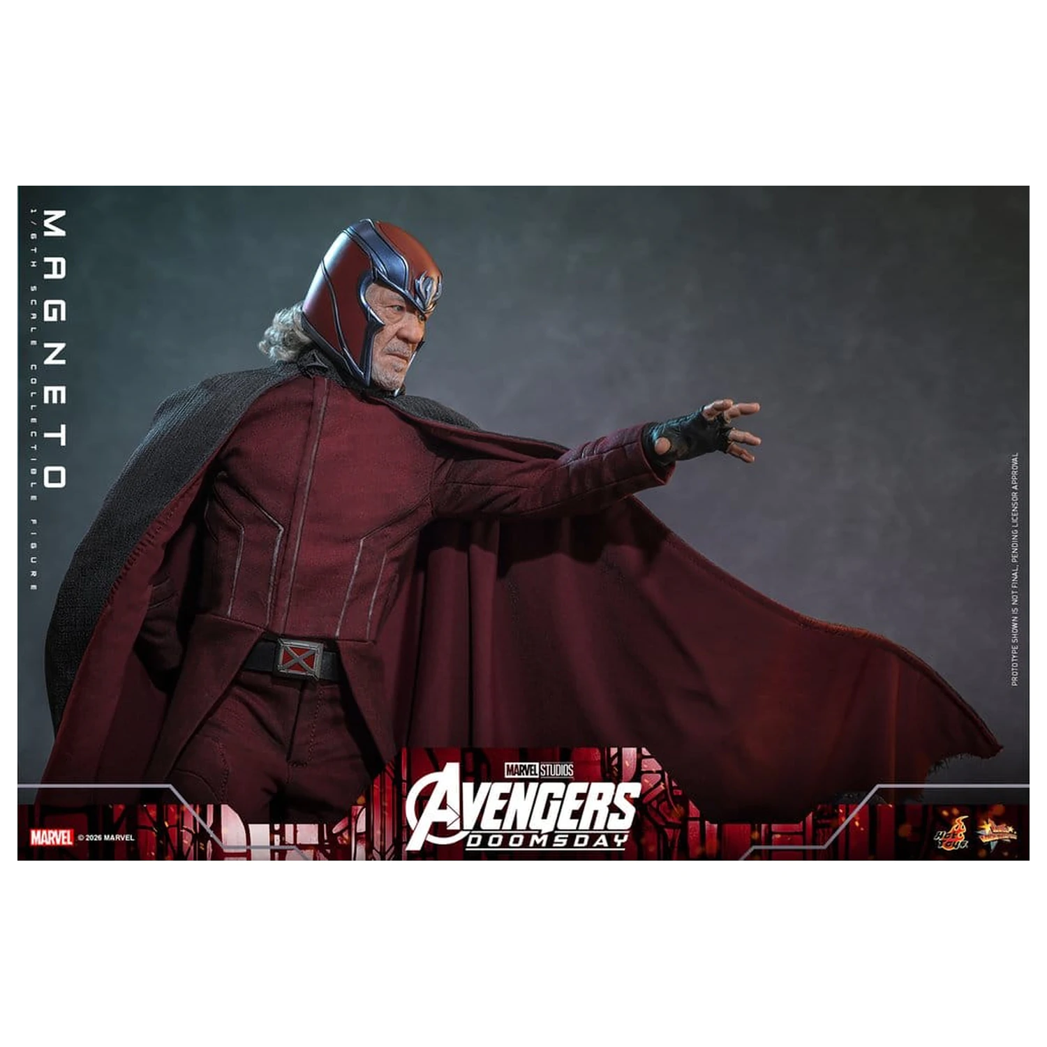 Avengers: Doomsday Movie Masterpiece akční figurka 1/6 Magneto 30 cm fotografii produktu