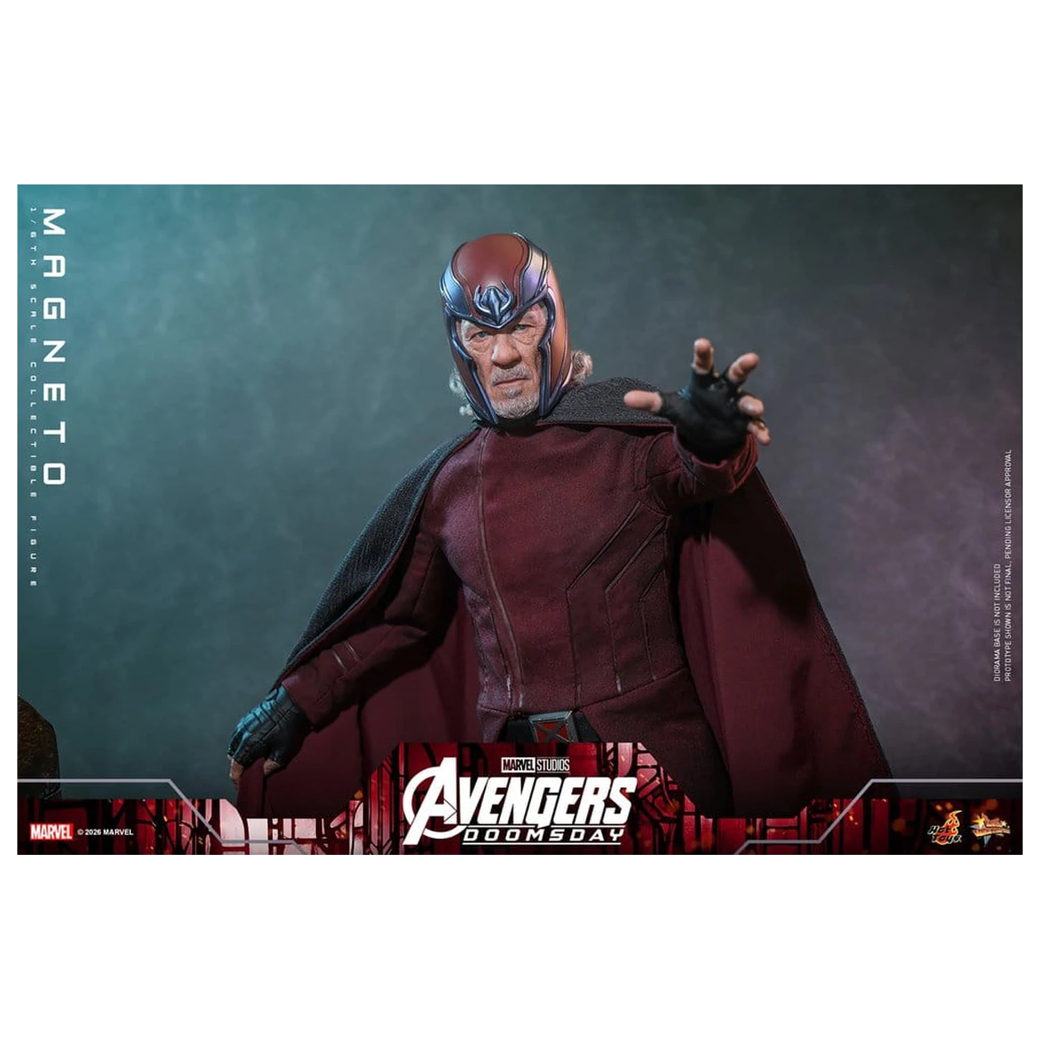 Avengers: Doomsday Movie Masterpiece akční figurka 1/6 Magneto 30 cm fotografii produktu