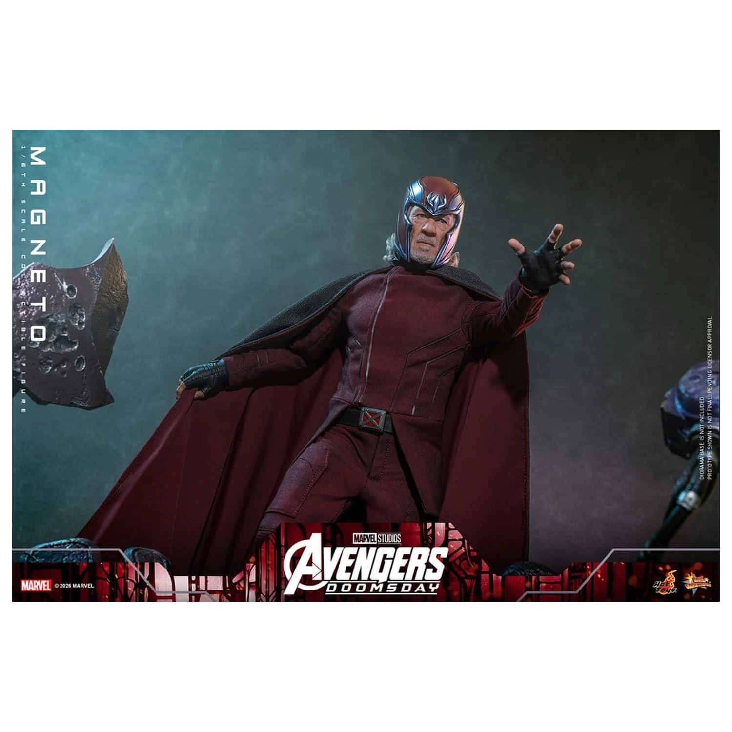 Avengers: Doomsday Movie Masterpiece akční figurka 1/6 Magneto 30 cm fotografii produktu