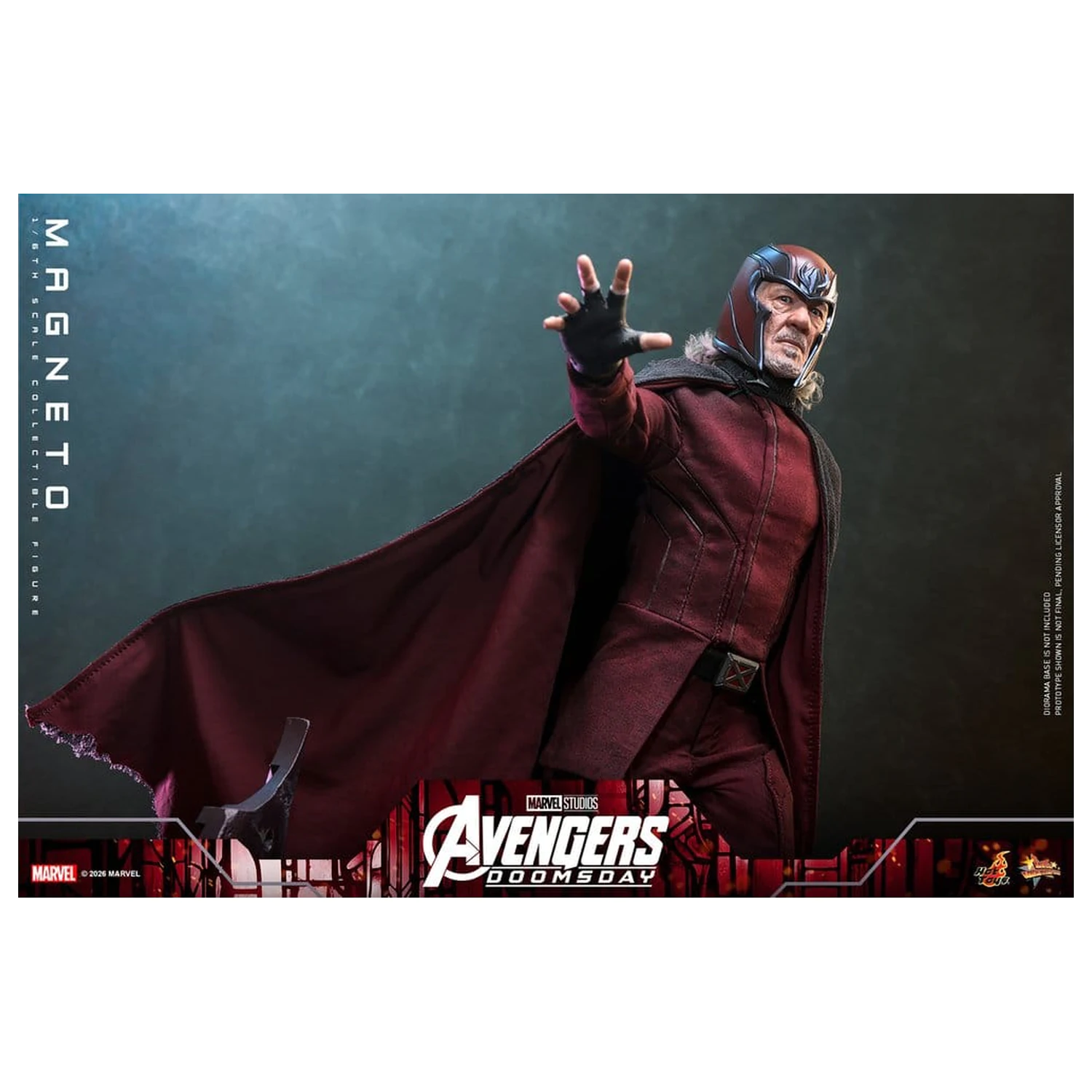 Avengers: Doomsday Movie Masterpiece akční figurka 1/6 Magneto 30 cm fotografii produktu
