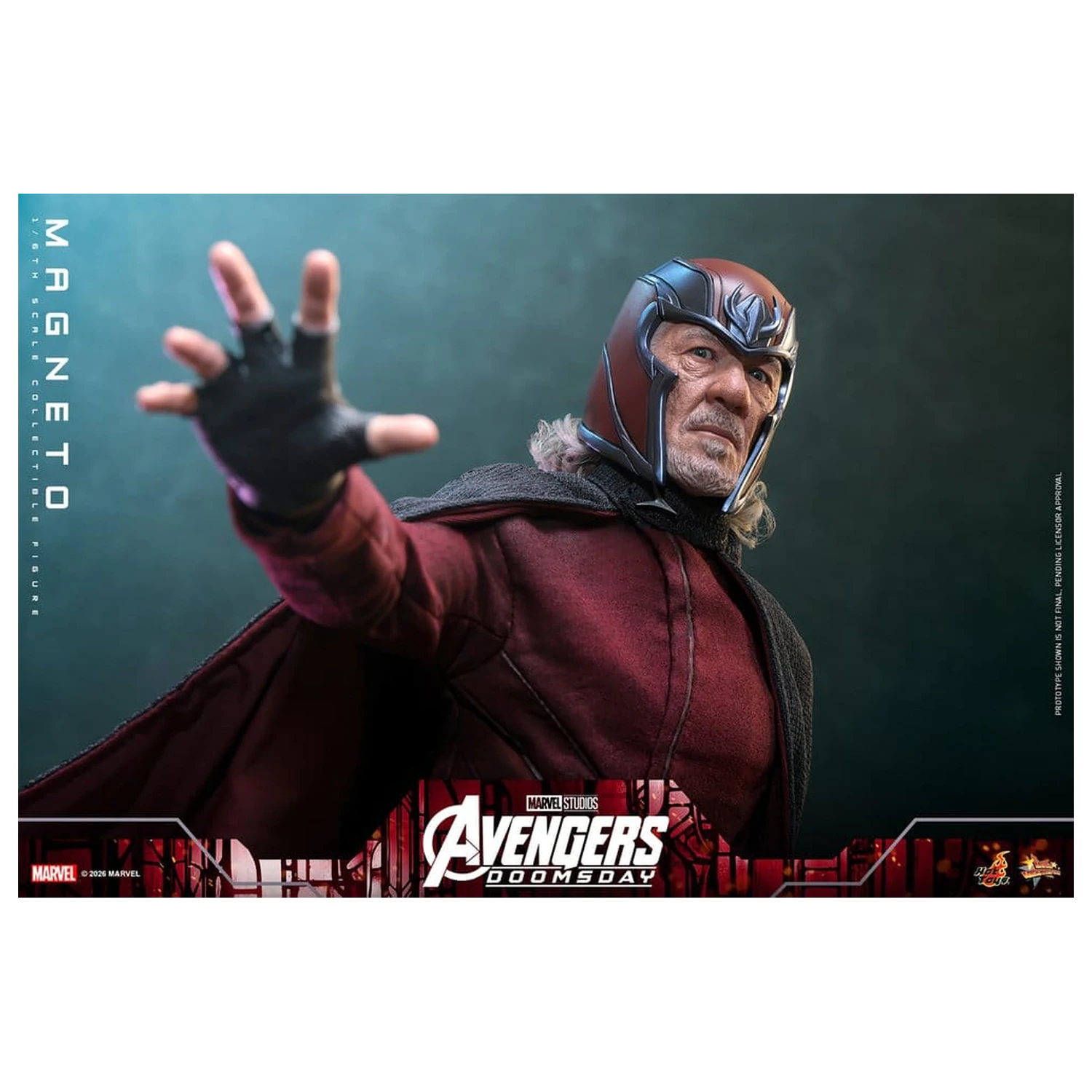 Avengers: Doomsday Movie Masterpiece akční figurka 1/6 Magneto 30 cm fotografii produktu