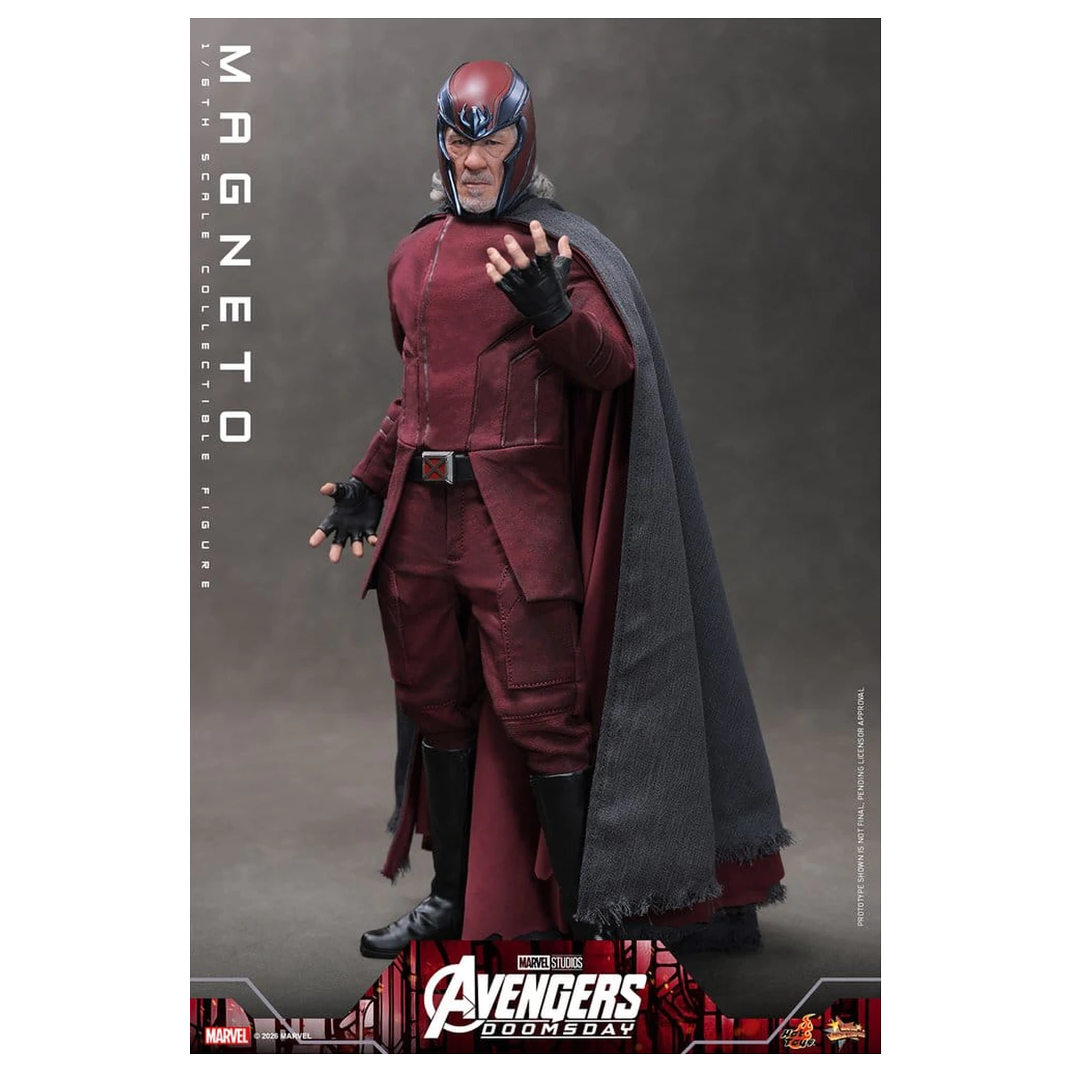 Avengers: Doomsday Movie Masterpiece akční figurka 1/6 Magneto 30 cm fotografii produktu