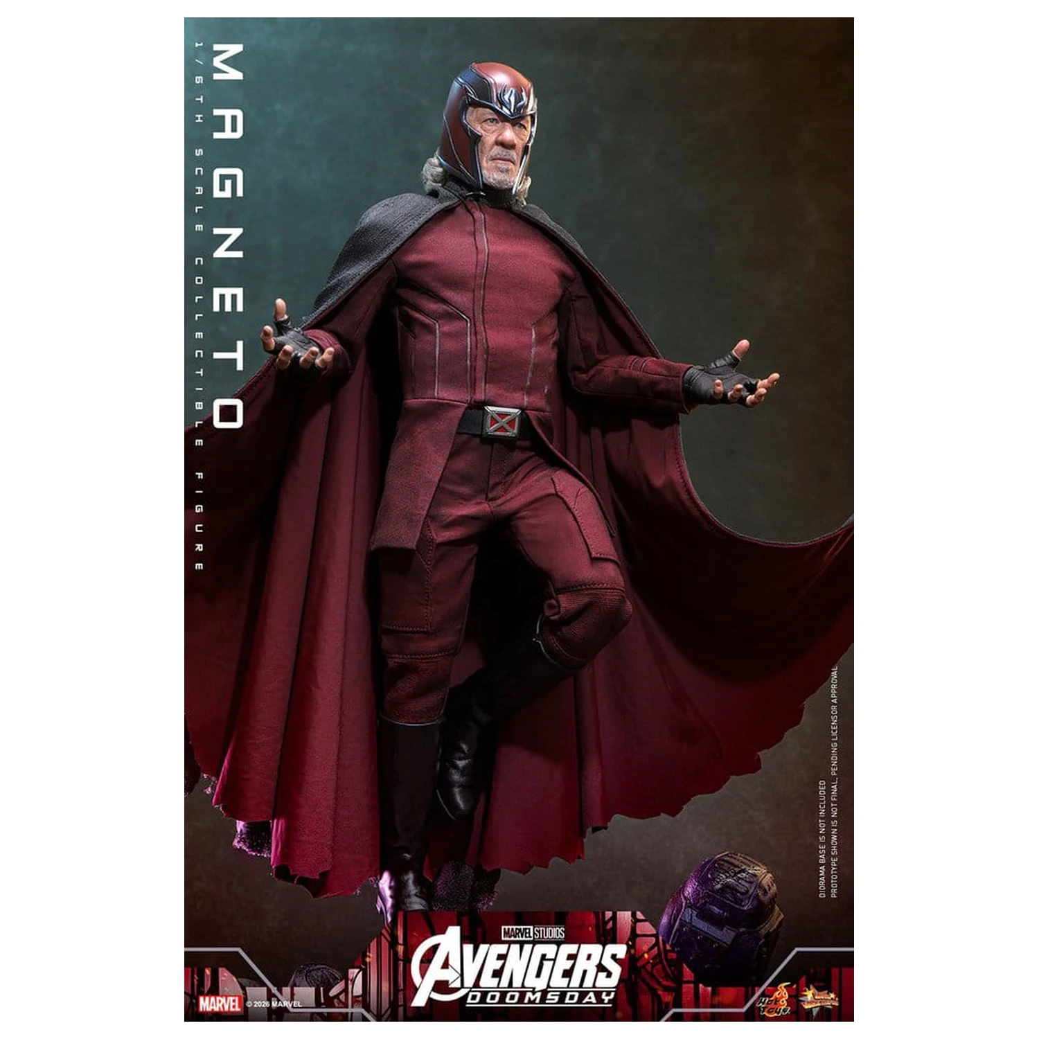 Avengers: Doomsday Movie Masterpiece akční figurka 1/6 Magneto 30 cm fotografii produktu