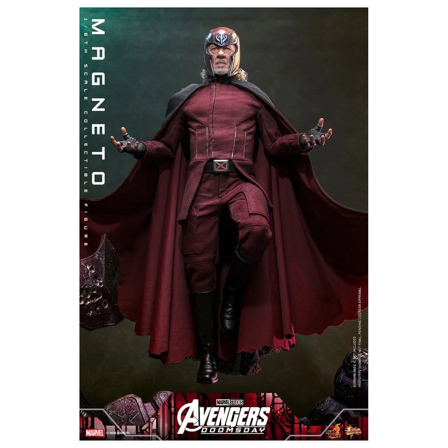 Avengers: Doomsday Movie Masterpiece akční figurka 1/6 Magneto 30 cm fotografii produktu