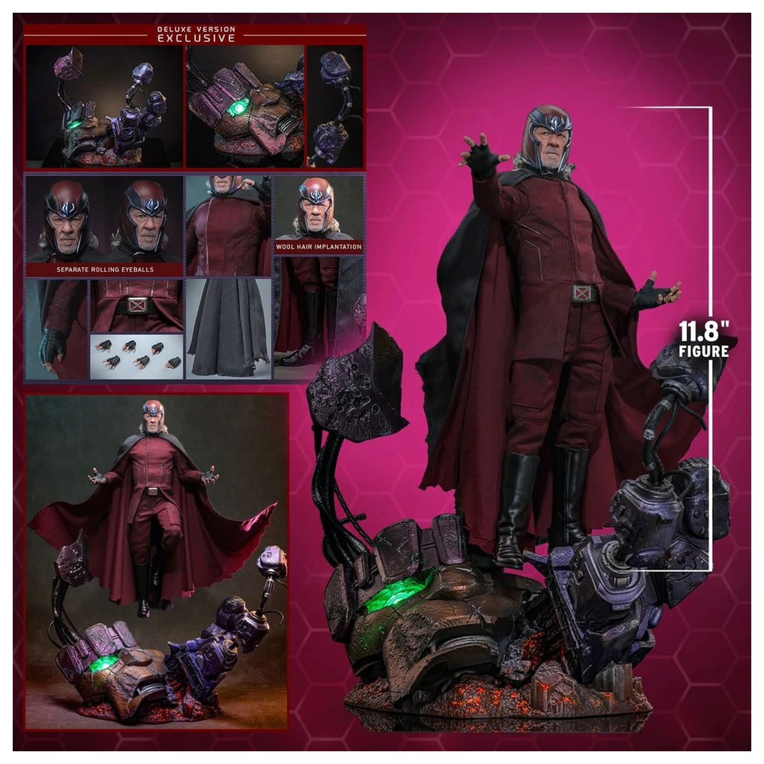 Avengers: Doomsday Movie Masterpiece akční figurka 1/6 Magneto (Deluxe Version) 30 cm fotografii produktu