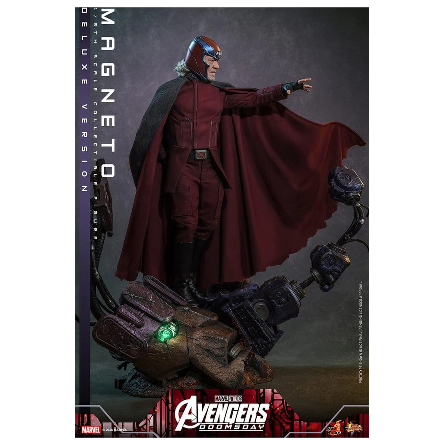 Avengers: Doomsday Movie Masterpiece akční figurka 1/6 Magneto (Deluxe Version) 30 cm fotografii produktu