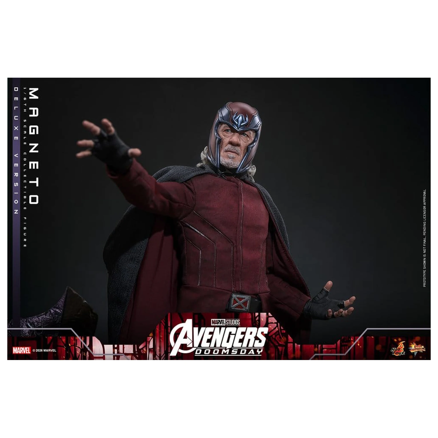 Avengers: Doomsday Movie Masterpiece akční figurka 1/6 Magneto (Deluxe Version) 30 cm fotografii produktu