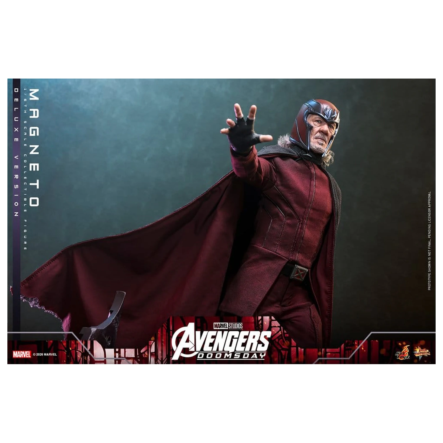 Avengers: Doomsday Movie Masterpiece akční figurka 1/6 Magneto (Deluxe Version) 30 cm fotografii produktu