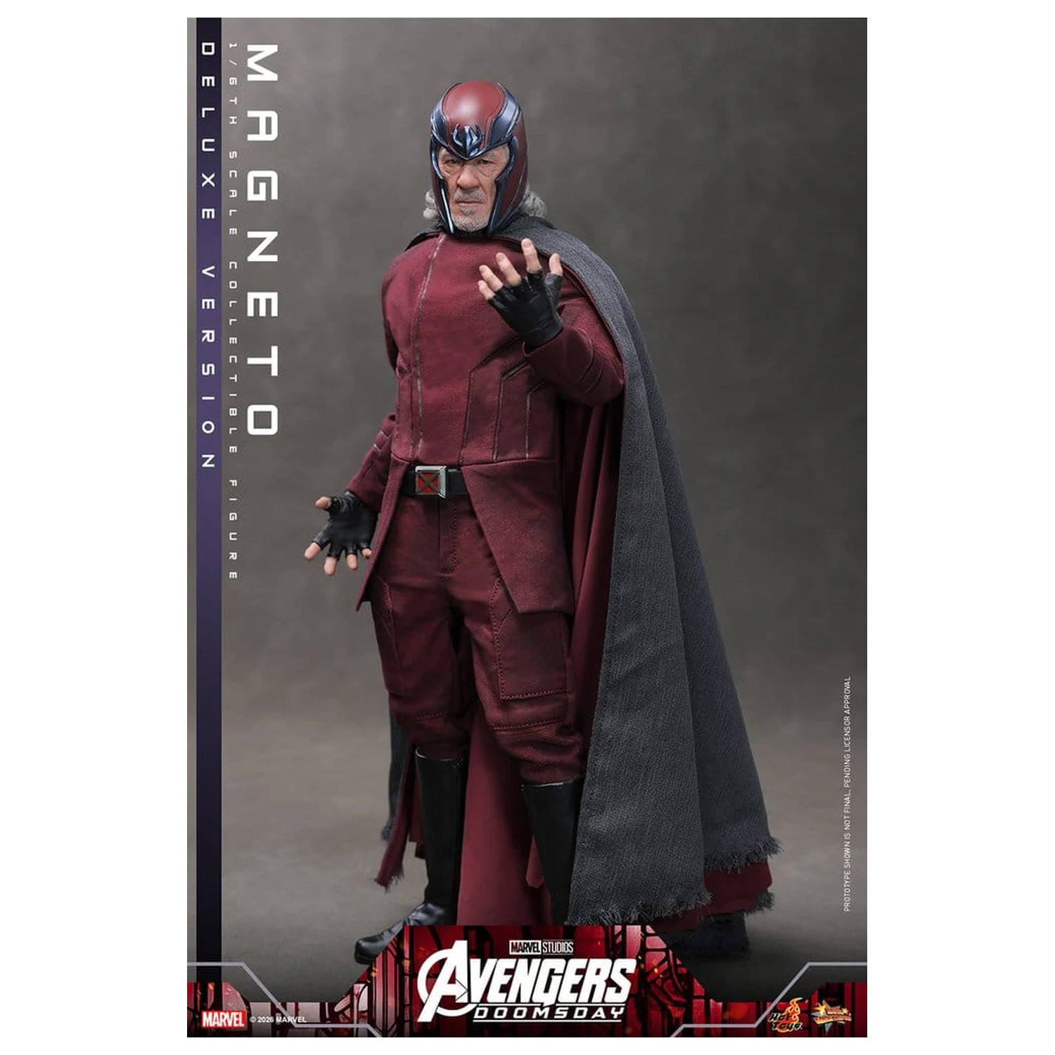 Avengers: Doomsday Movie Masterpiece akční figurka 1/6 Magneto (Deluxe Version) 30 cm fotografii produktu