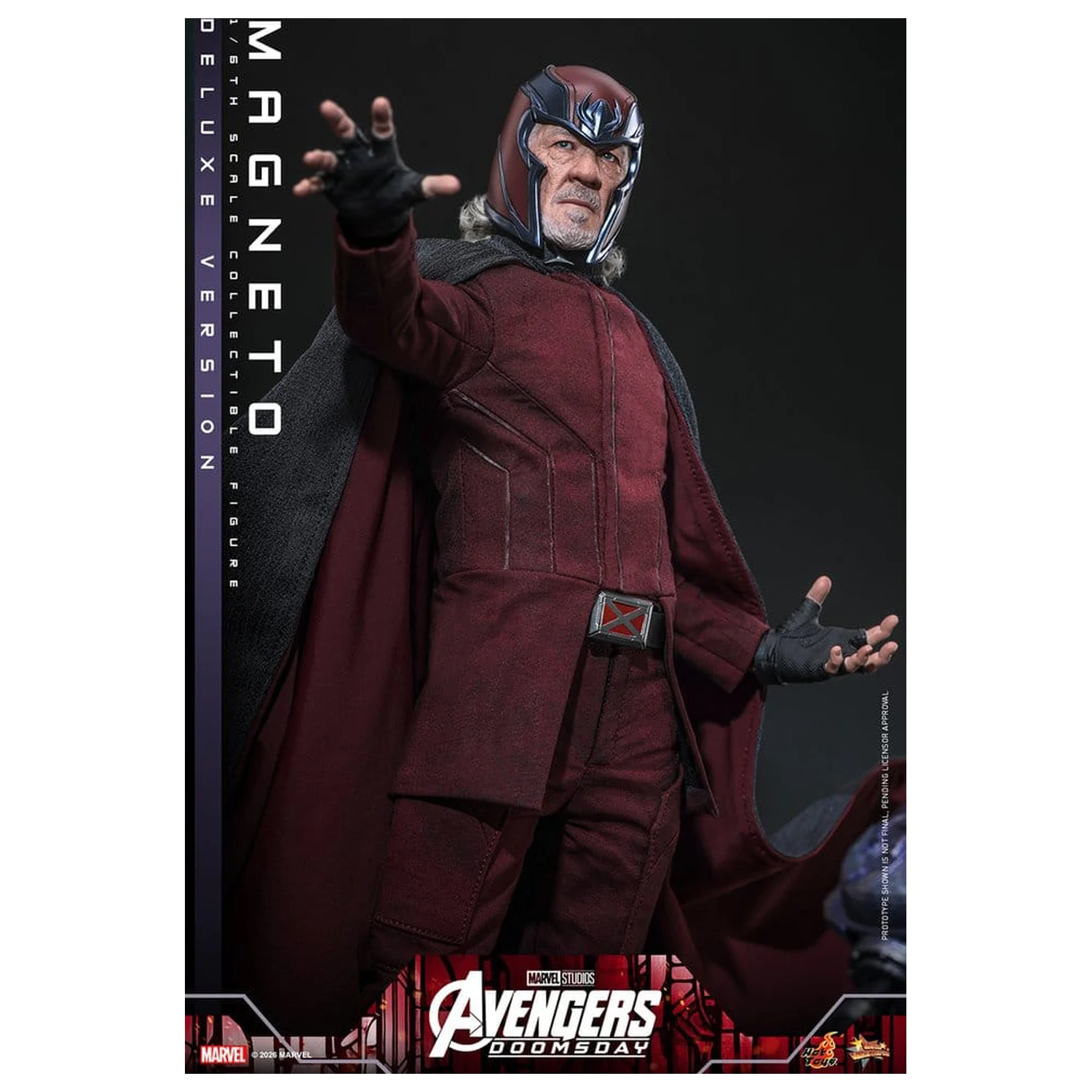 Avengers: Doomsday Movie Masterpiece akční figurka 1/6 Magneto (Deluxe Version) 30 cm fotografii produktu