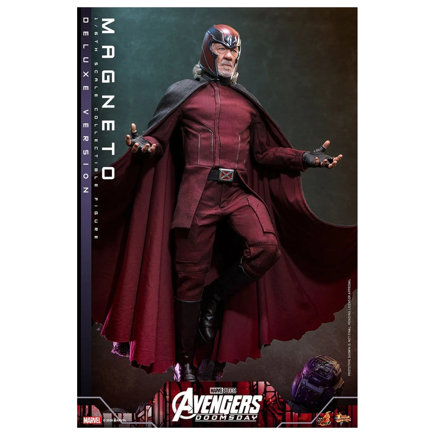 Avengers: Doomsday Movie Masterpiece akční figurka 1/6 Magneto (Deluxe Version) 30 cm fotografii produktu