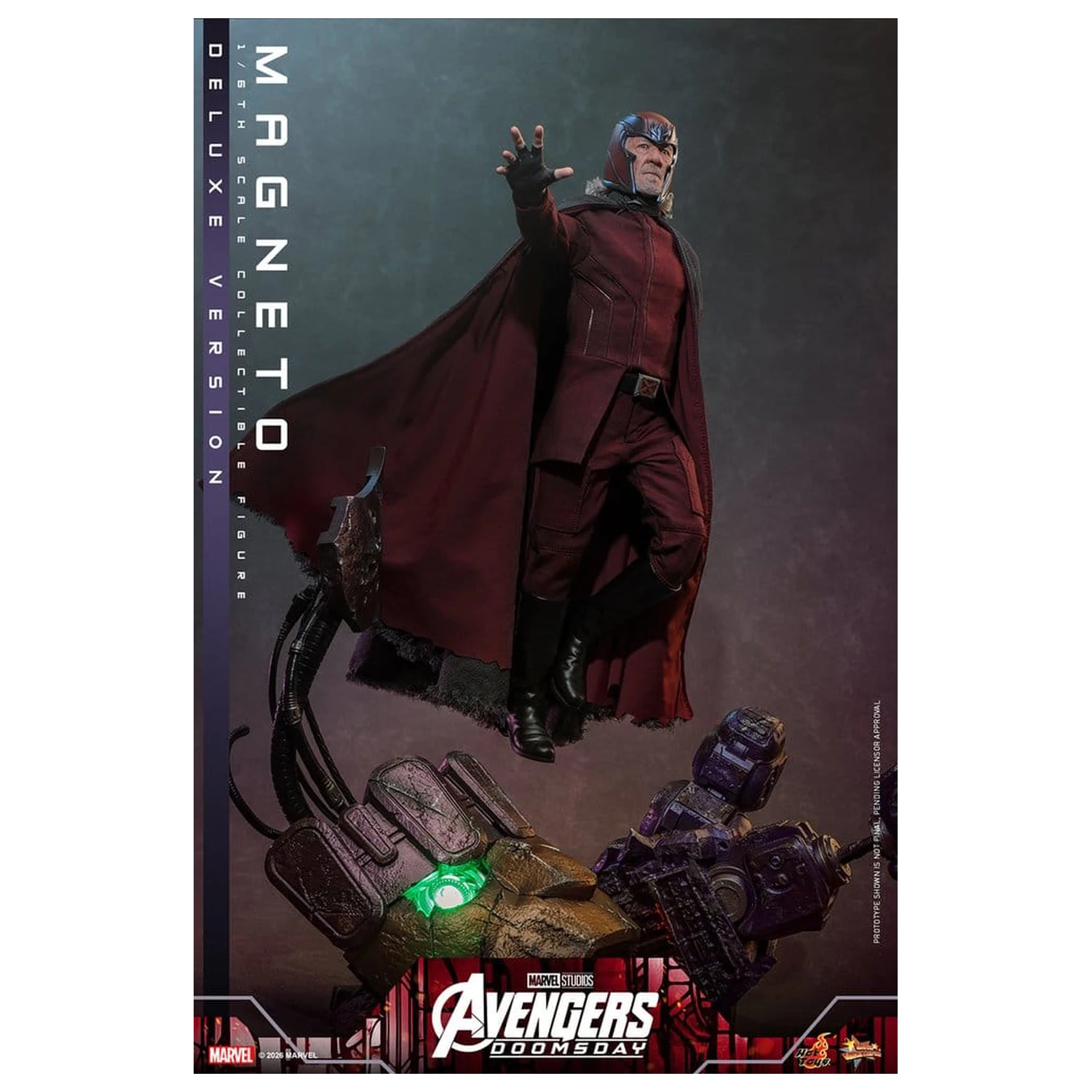 Avengers: Doomsday Movie Masterpiece akční figurka 1/6 Magneto (Deluxe Version) 30 cm fotografii produktu