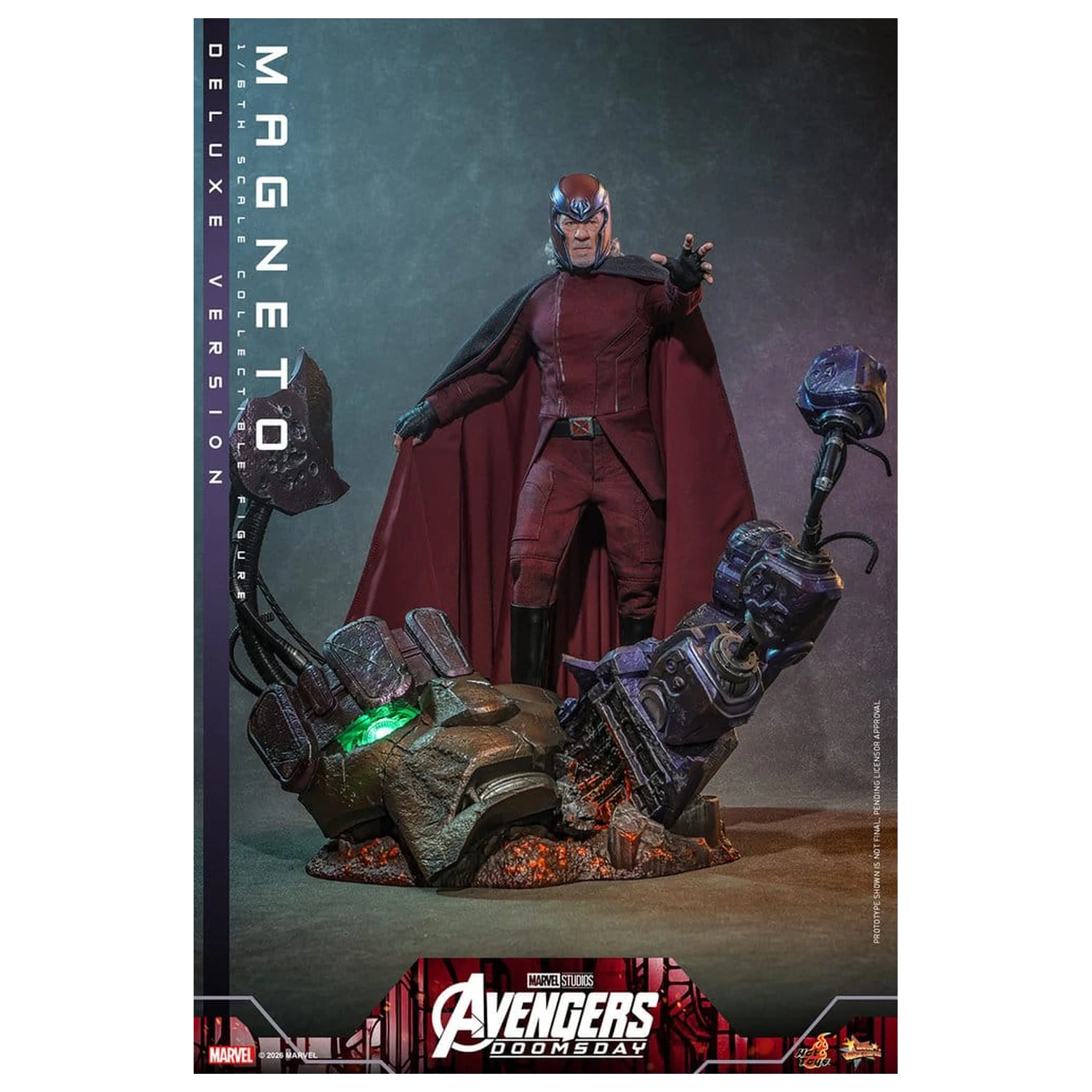 Avengers: Doomsday Movie Masterpiece akční figurka 1/6 Magneto (Deluxe Version) 30 cm fotografii produktu