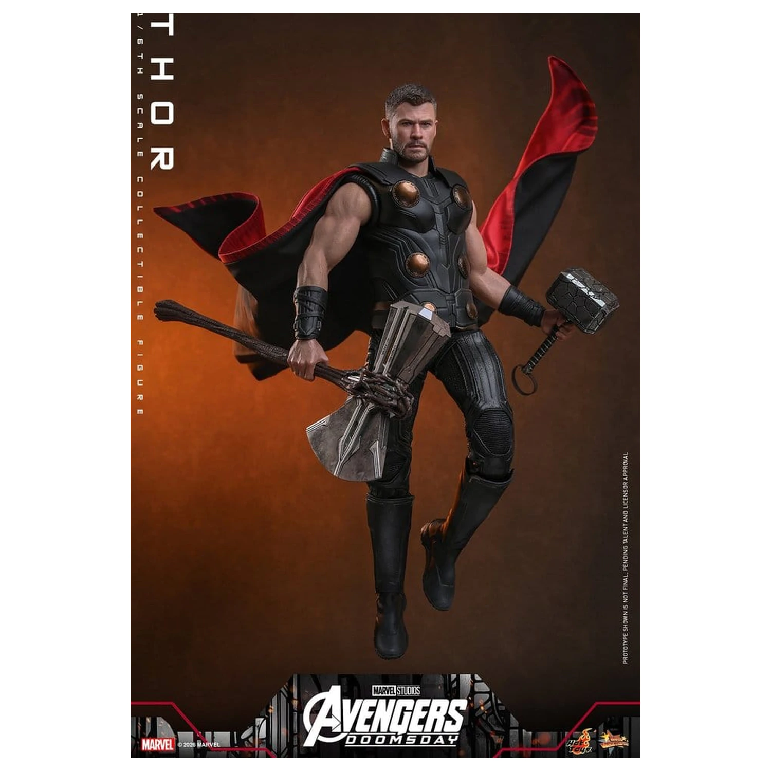 Avengers: Doomsday Movie Masterpiece akční figurka 1/6 Thor 32 cm fotografii produktu