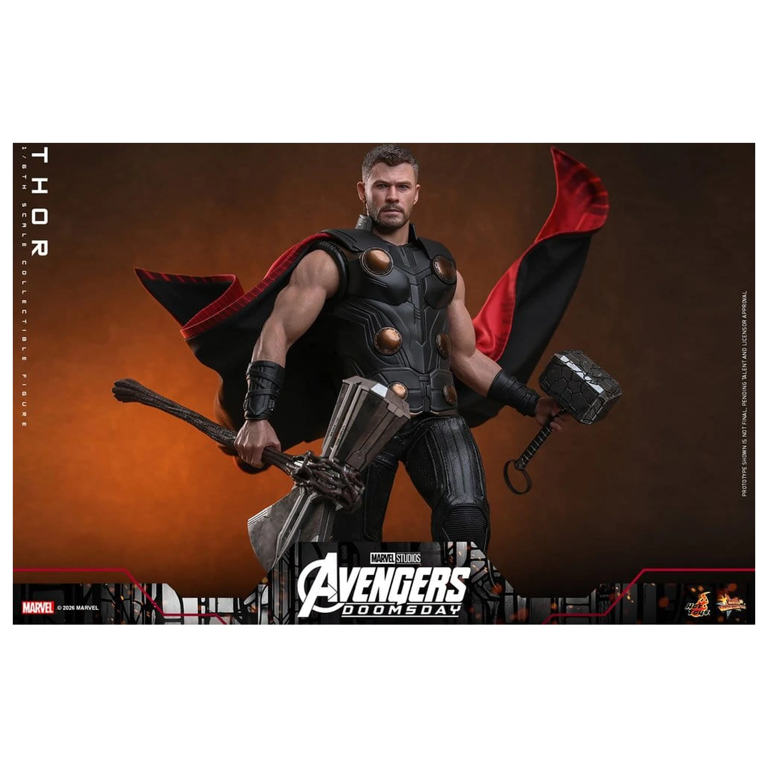 Avengers: Doomsday Movie Masterpiece akční figurka 1/6 Thor 32 cm fotografii produktu