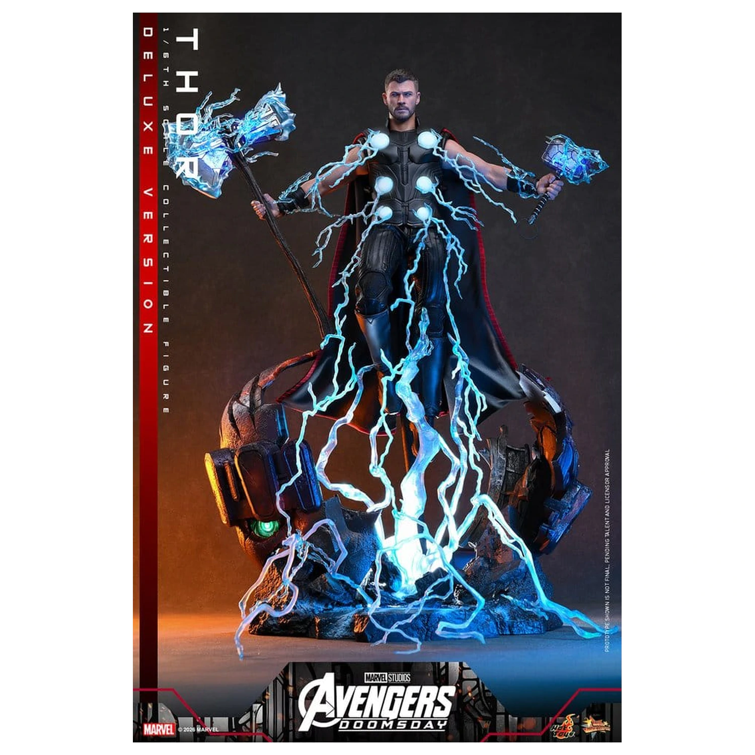 Avengers: Doomsday Movie Masterpiece akční figurka 1/6 Thor (Deluxe Version) 32 cm fotografii produktu