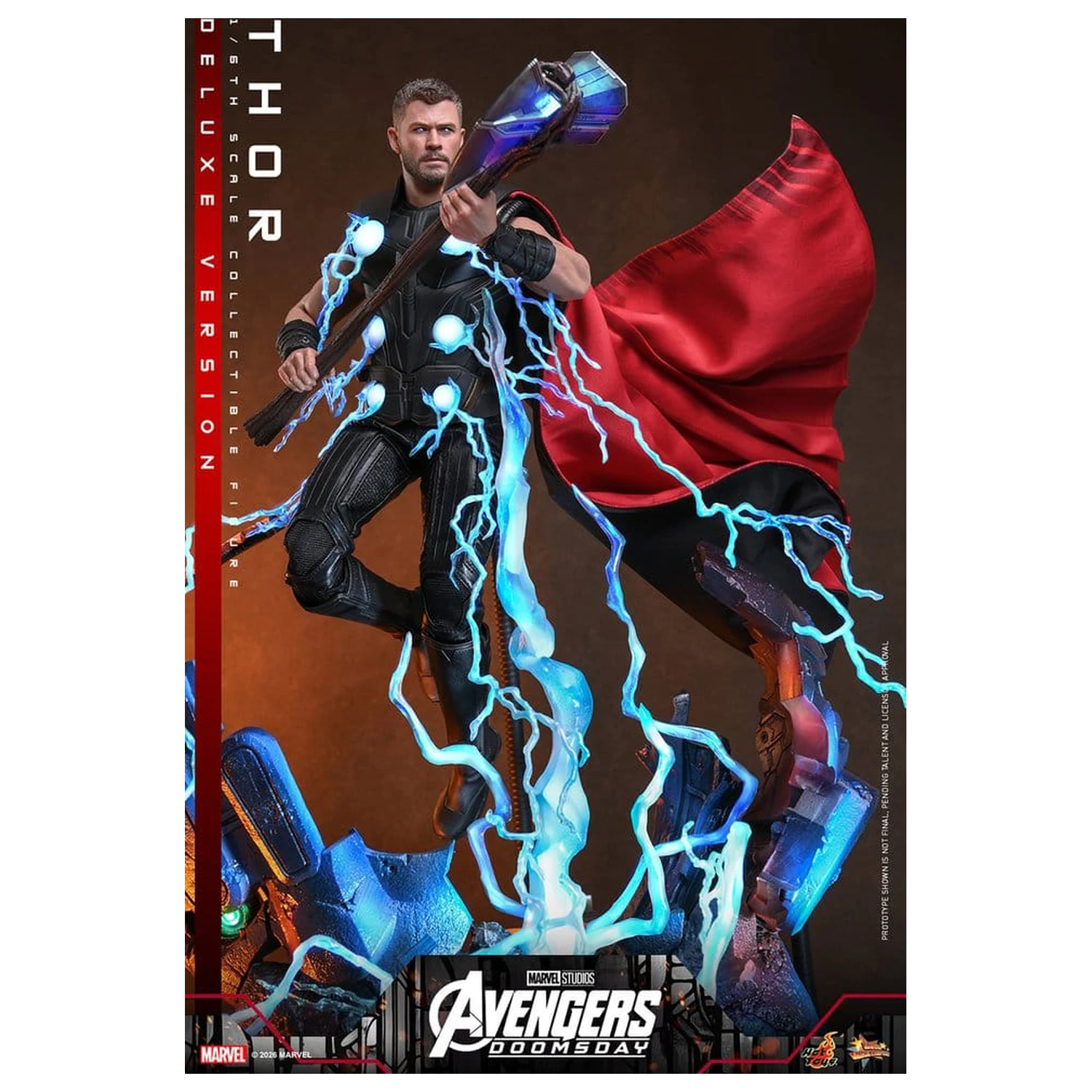 Avengers: Doomsday Movie Masterpiece akční figurka 1/6 Thor (Deluxe Version) 32 cm fotografii produktu