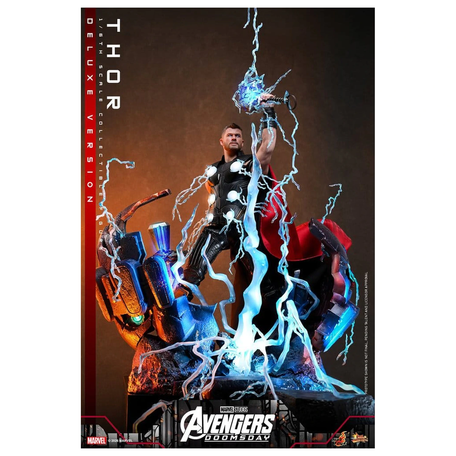 Avengers: Doomsday Movie Masterpiece akční figurka 1/6 Thor (Deluxe Version) 32 cm fotografii produktu