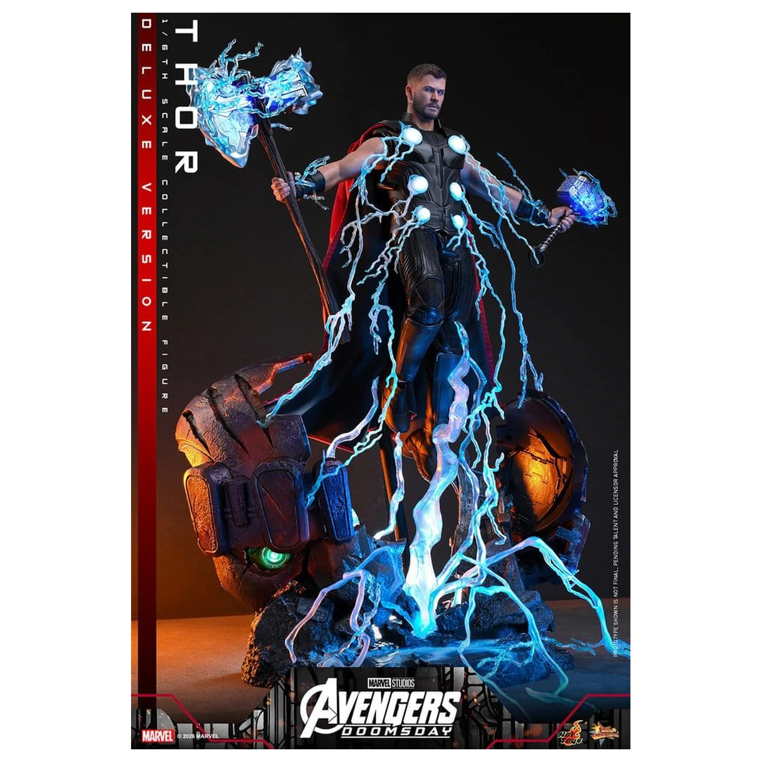 Avengers: Doomsday Movie Masterpiece akční figurka 1/6 Thor (Deluxe Version) 32 cm fotografii produktu