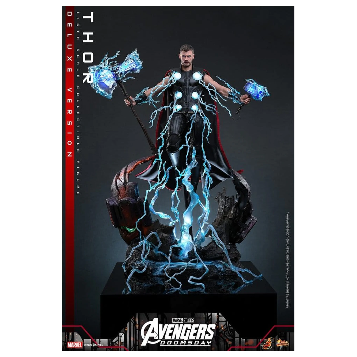 Avengers: Doomsday Movie Masterpiece akční figurka 1/6 Thor (Deluxe Version) 32 cm fotografii produktu
