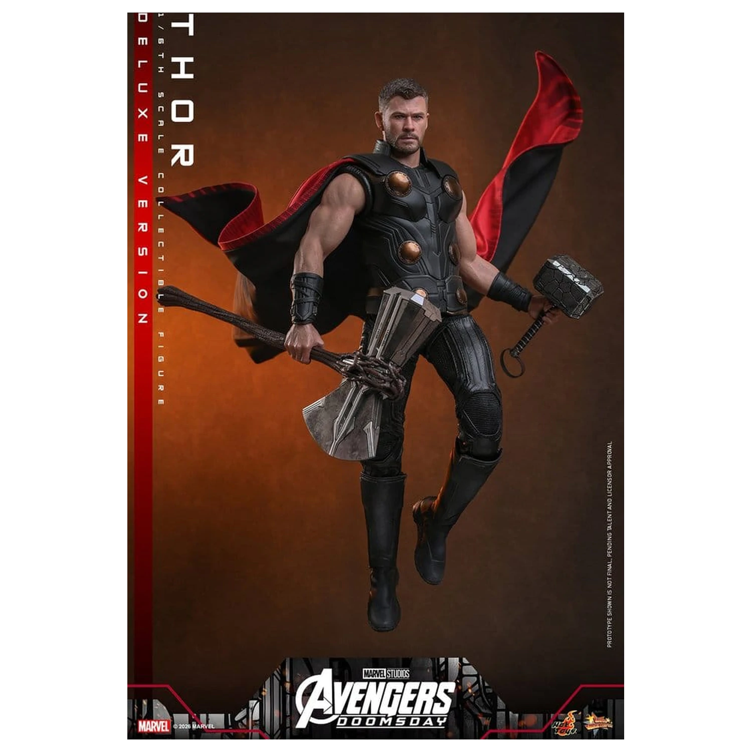 Avengers: Doomsday Movie Masterpiece akční figurka 1/6 Thor (Deluxe Version) 32 cm fotografii produktu