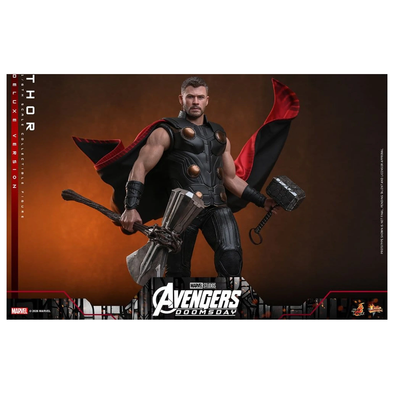 Avengers: Doomsday Movie Masterpiece akční figurka 1/6 Thor (Deluxe Version) 32 cm fotografii produktu