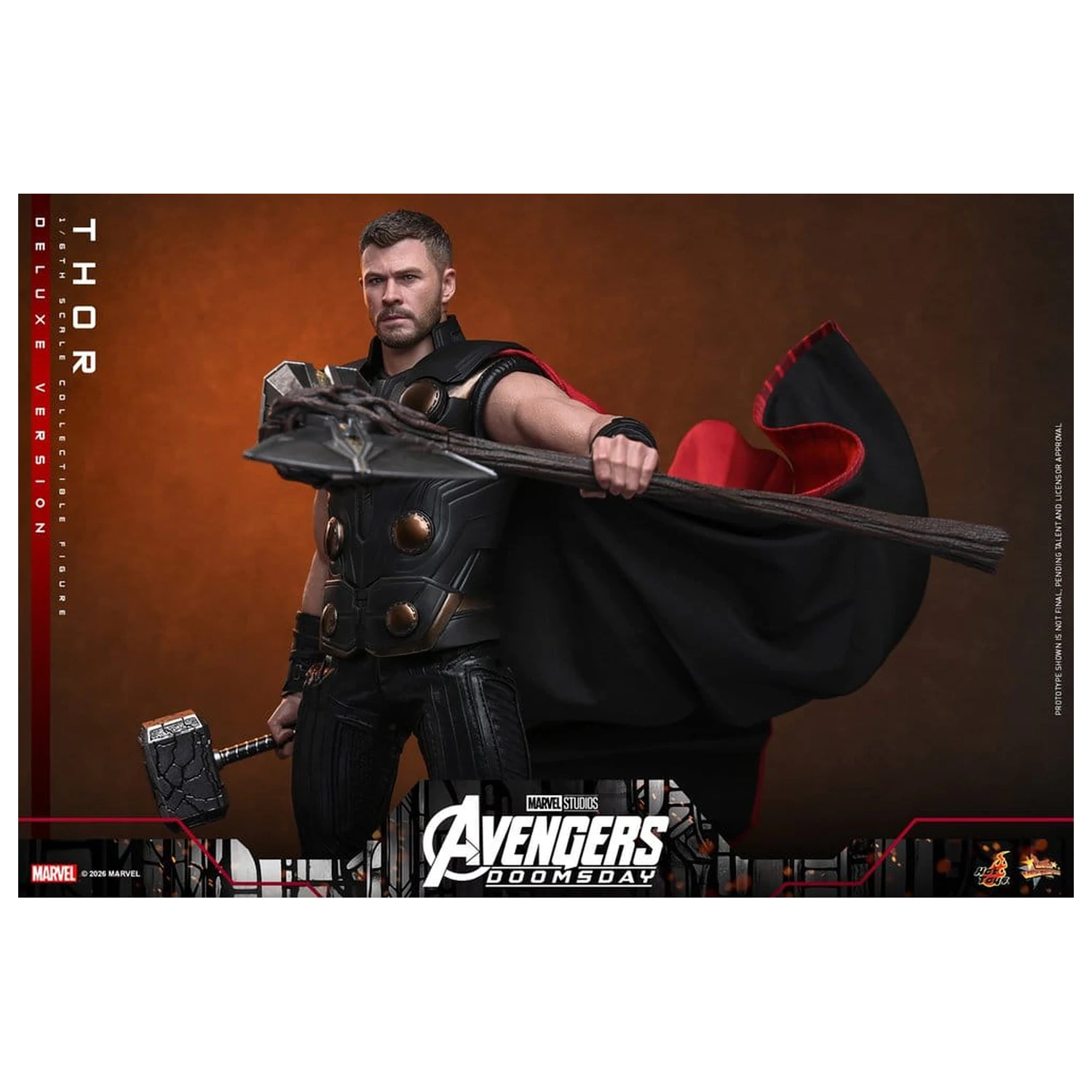 Avengers: Doomsday Movie Masterpiece akční figurka 1/6 Thor (Deluxe Version) 32 cm fotografii produktu