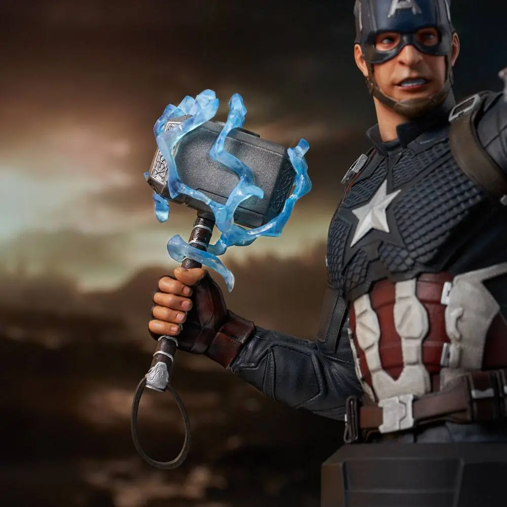 Avengers: Endgame Busta 1/6 Captain America 15 cm fotografii produktu