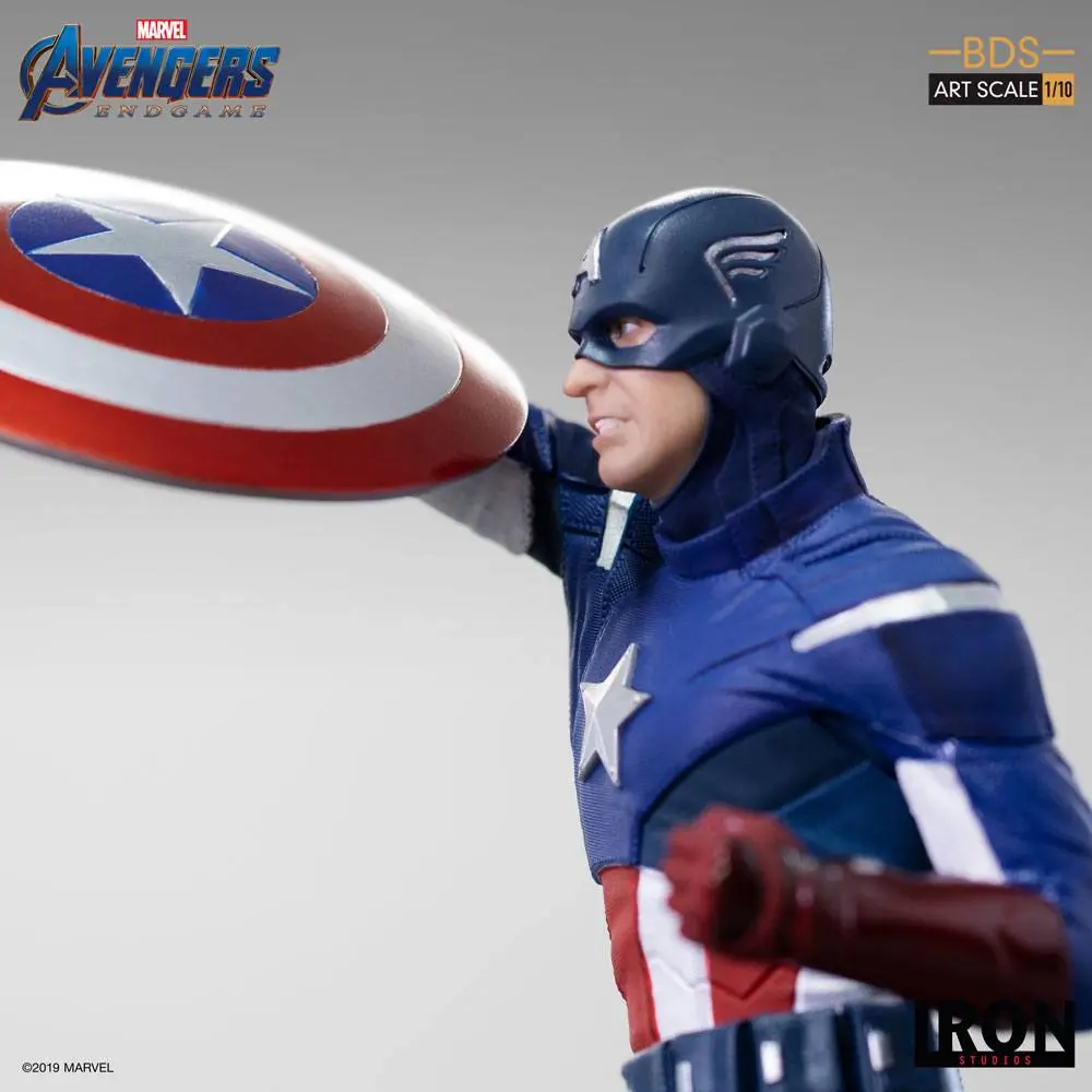 Avengers: Endgame BDS Art Scale Socha 1/10 Captain America 21 cm fotografii produktu